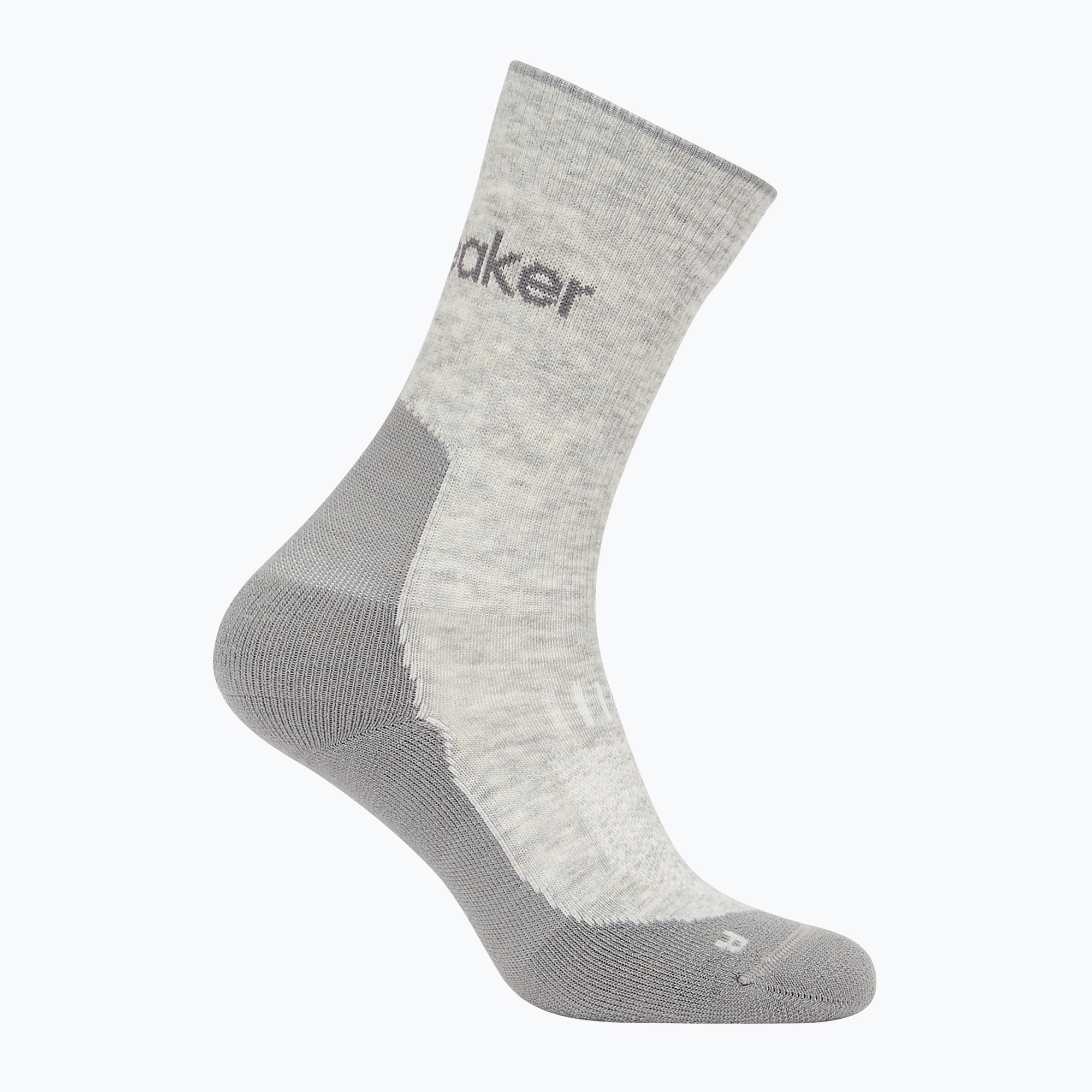 Skarpety damskie icebreaker Merino Hike+ Light Crew blizzard heather/alloy 