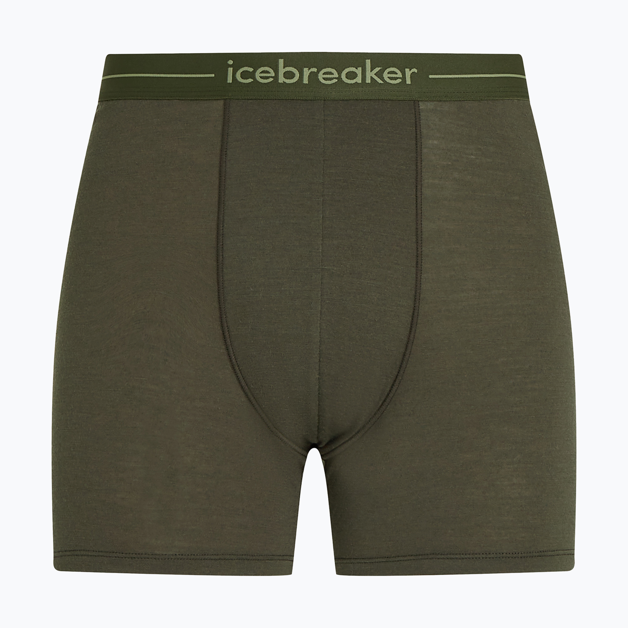 Мъжки термоактивни боксерки Icebreaker Anatomica dark loden