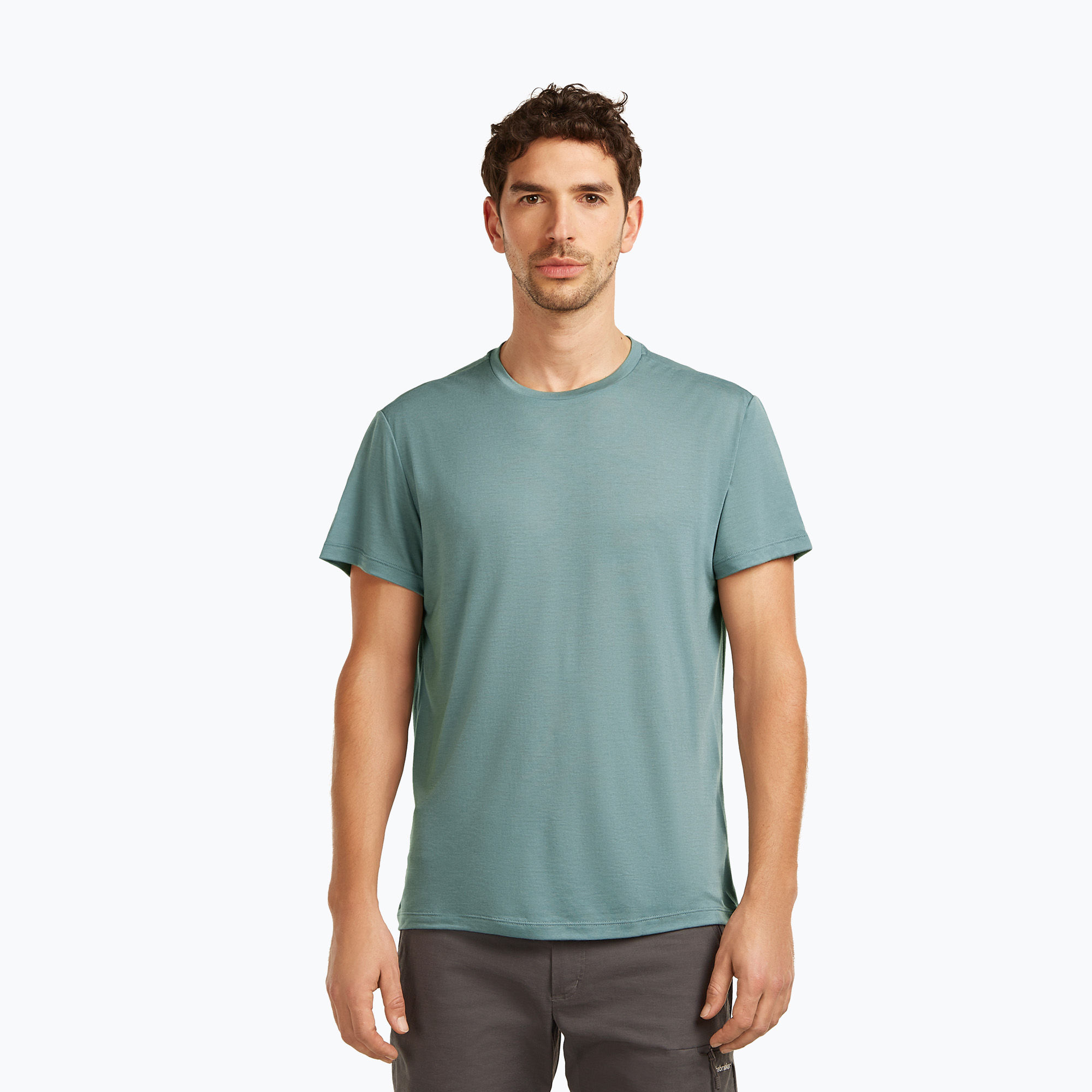 Мъжка тениска Icebreaker Merino Core Tee blue ash