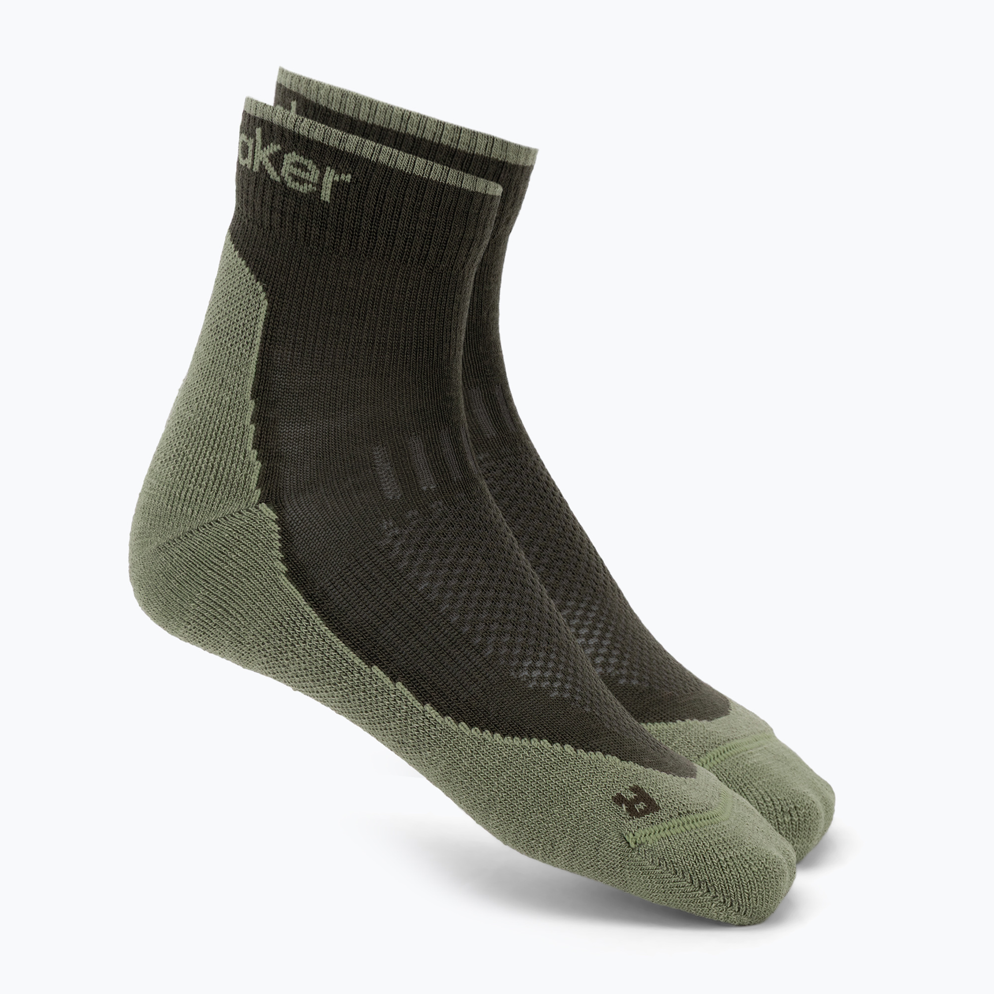 Мъжки чорапи Icebreaker Merino Hike  Light Mini dark loden/lichen