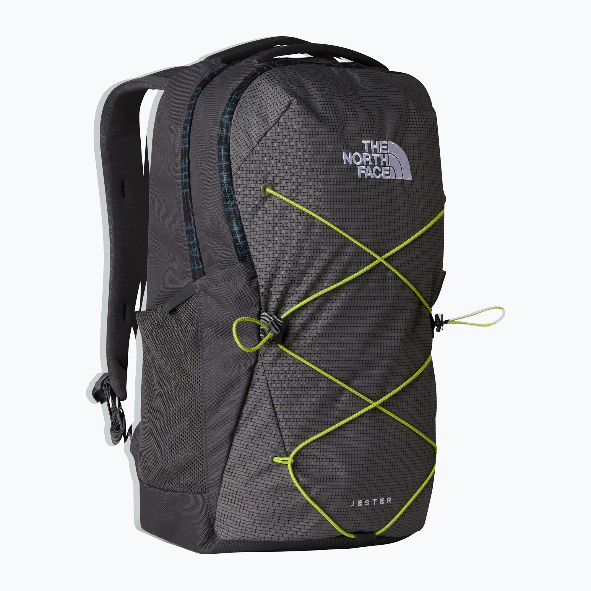 Plecak miejski The North Face Jester 28 l anthracite grey/smoked pearl/fizz lime