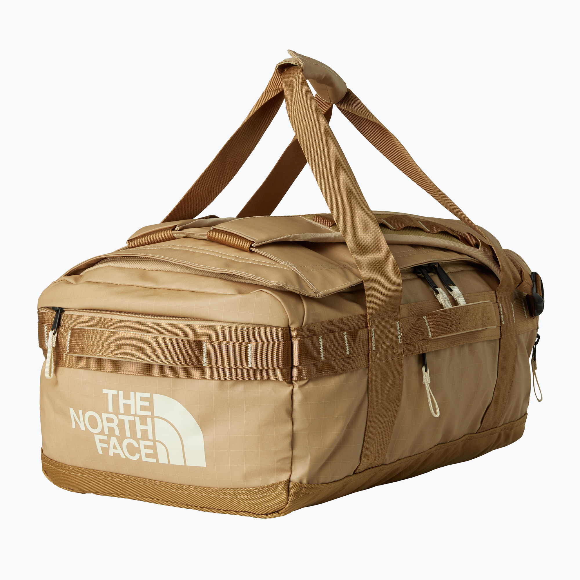 Пътна чанта The North Face Base Camp Voyager Duffel 42 khaki stone/utility bro