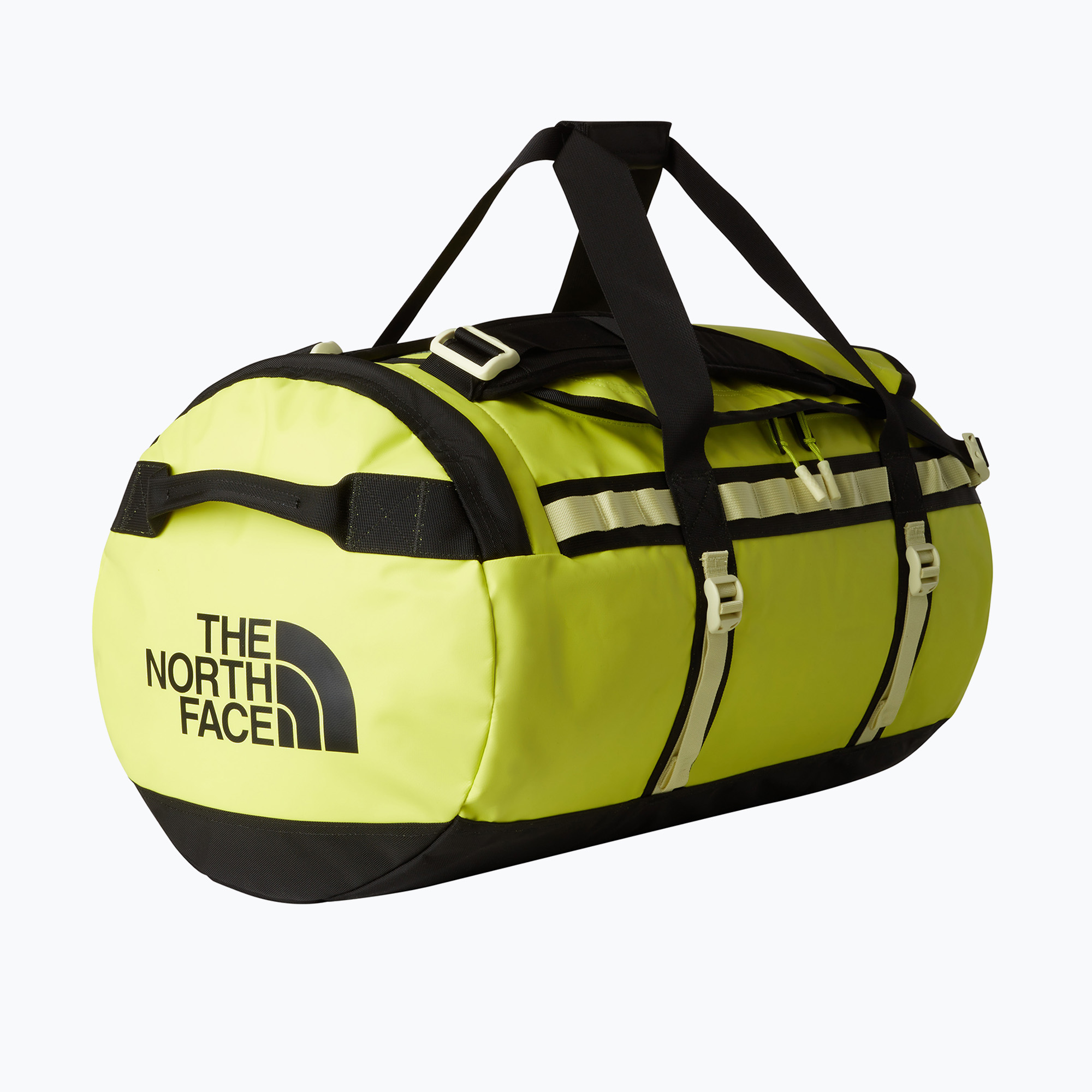 Пътна чанта The North Face Base Camp Duffel M 71 l fizz lime/lemon mist/tn