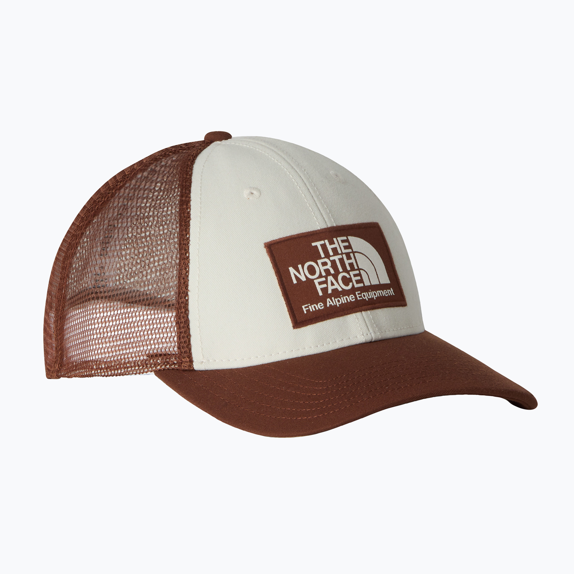 Czapka z daszkiem męska The North Face Mudder Trucker ember soil-white dune