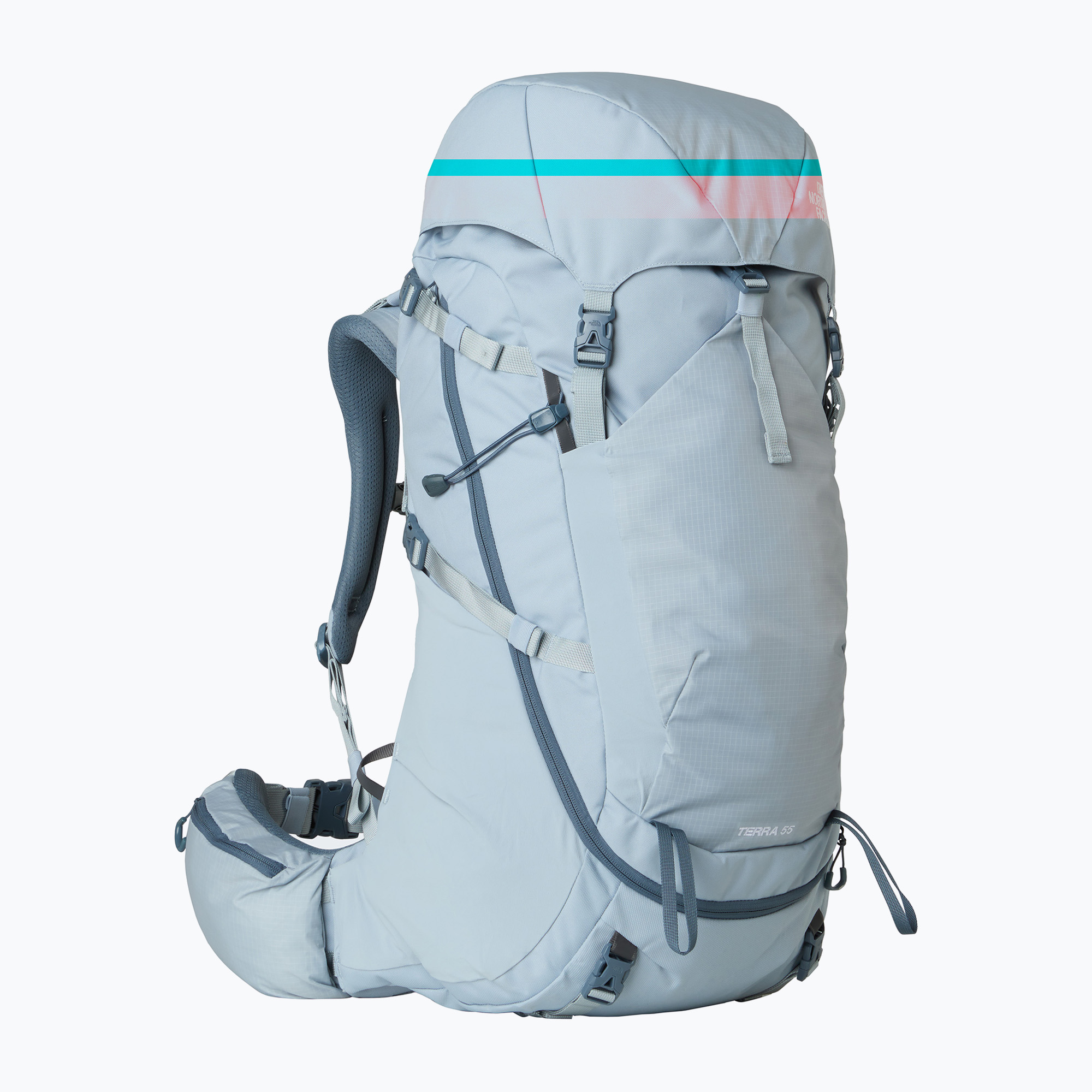 Plecak trekkingowy The North Face Terra 55 l XS-S frost grey/granite grey