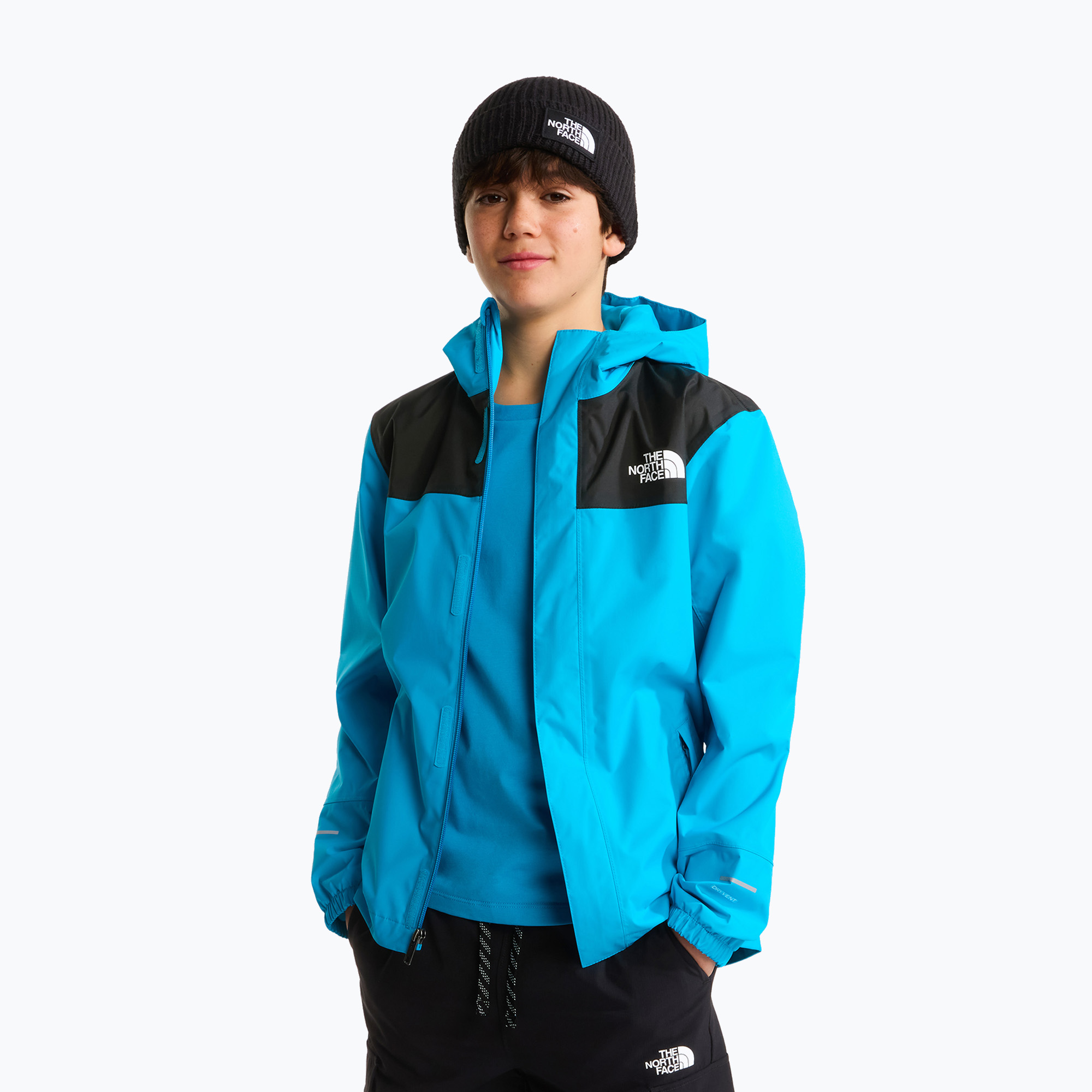 Kurtka przeciwdeszczowa dziecięca The North Face Antora Rain Jacket meridian blue 