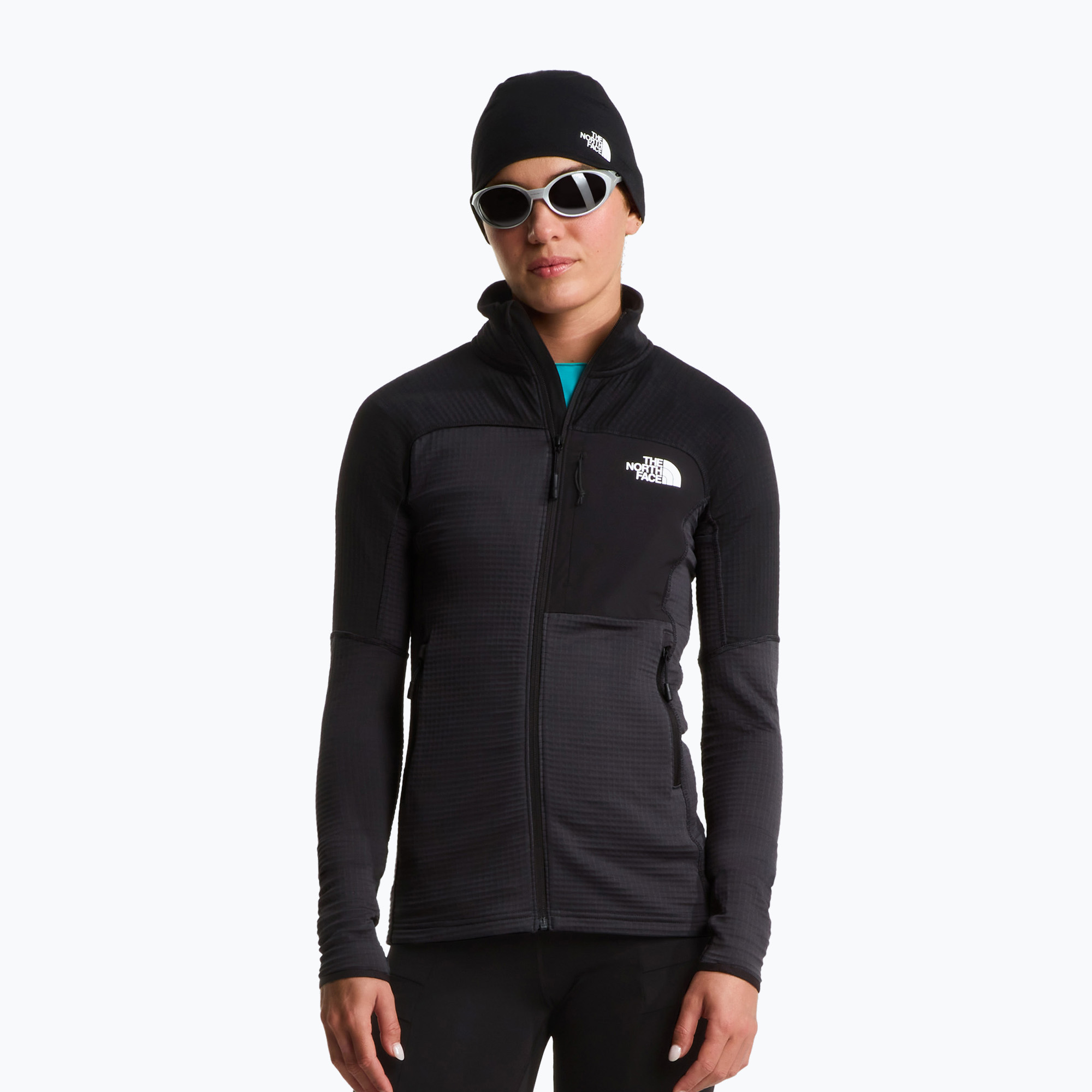 Dámska bunda The North Face Polartec Stormgap asphalt grey/tnf black