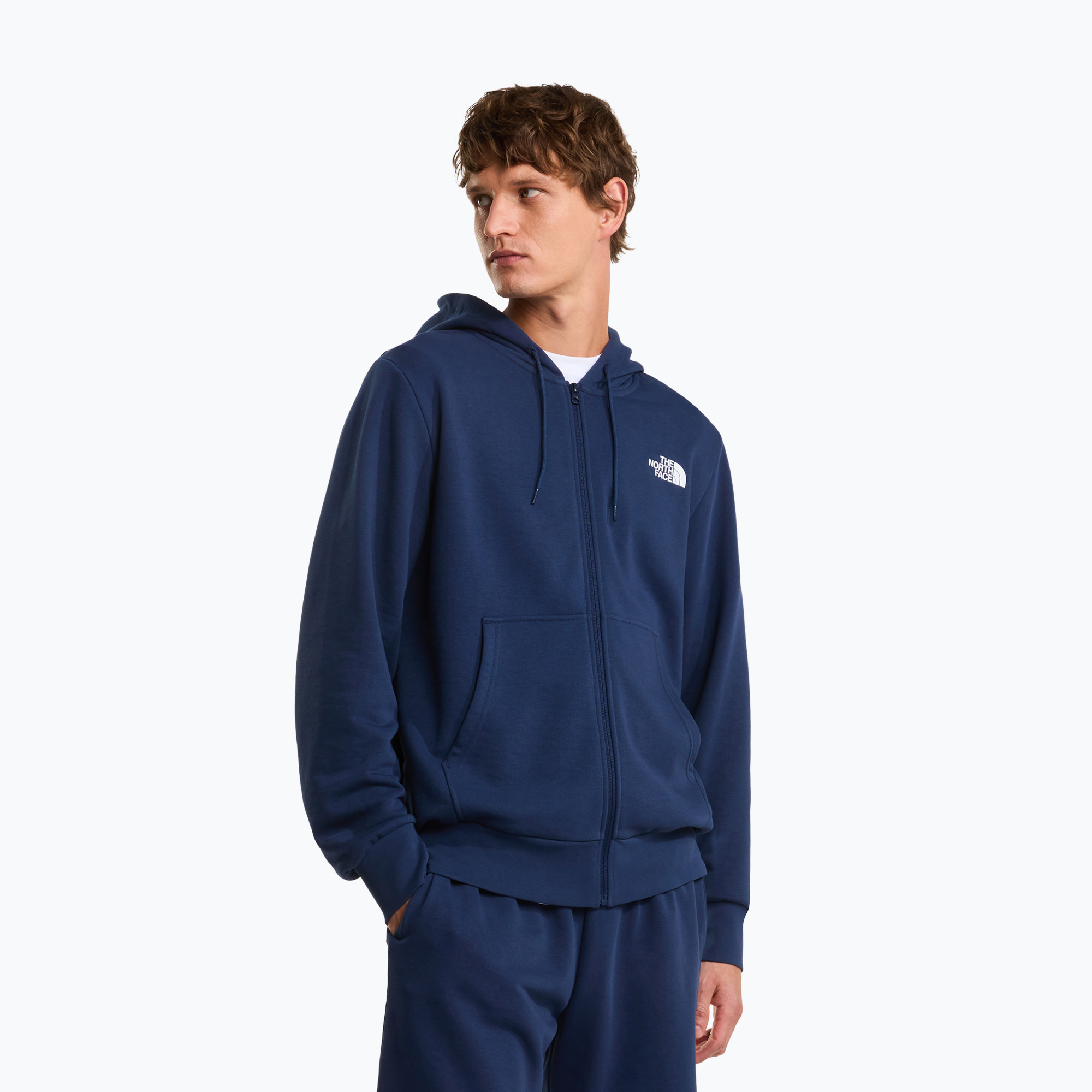 Мъжки суитшърт The North Face Simple Dome Light Regular Full Zip Hooded