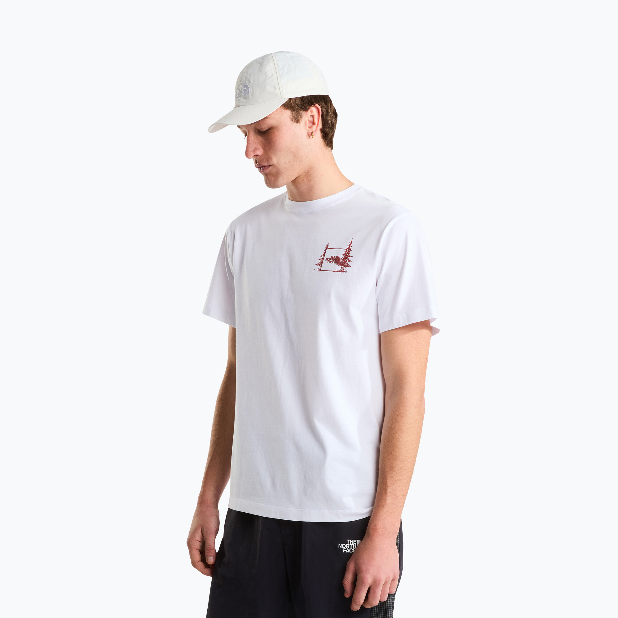 Мъжка тениска The North Face Camping Relaxed tnf white