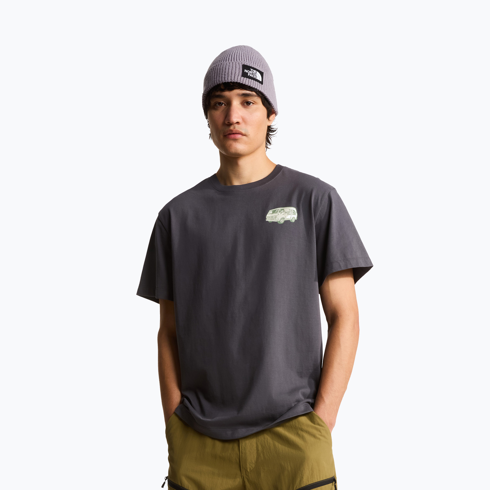 Мъжка тениска The North Face Van Life Relaxed anthracite grey