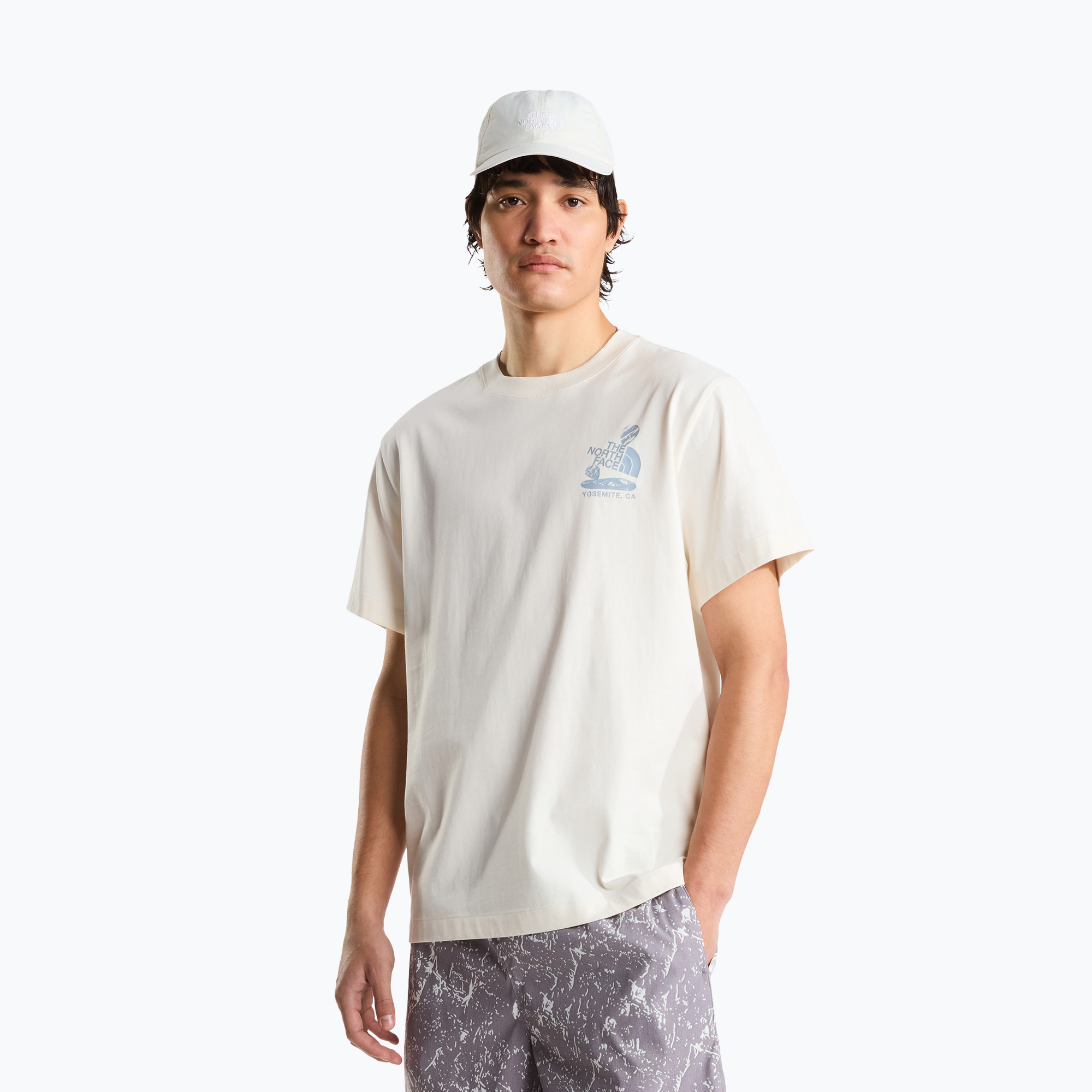 Мъжка тениска The North Face Snack Relaxed white dune