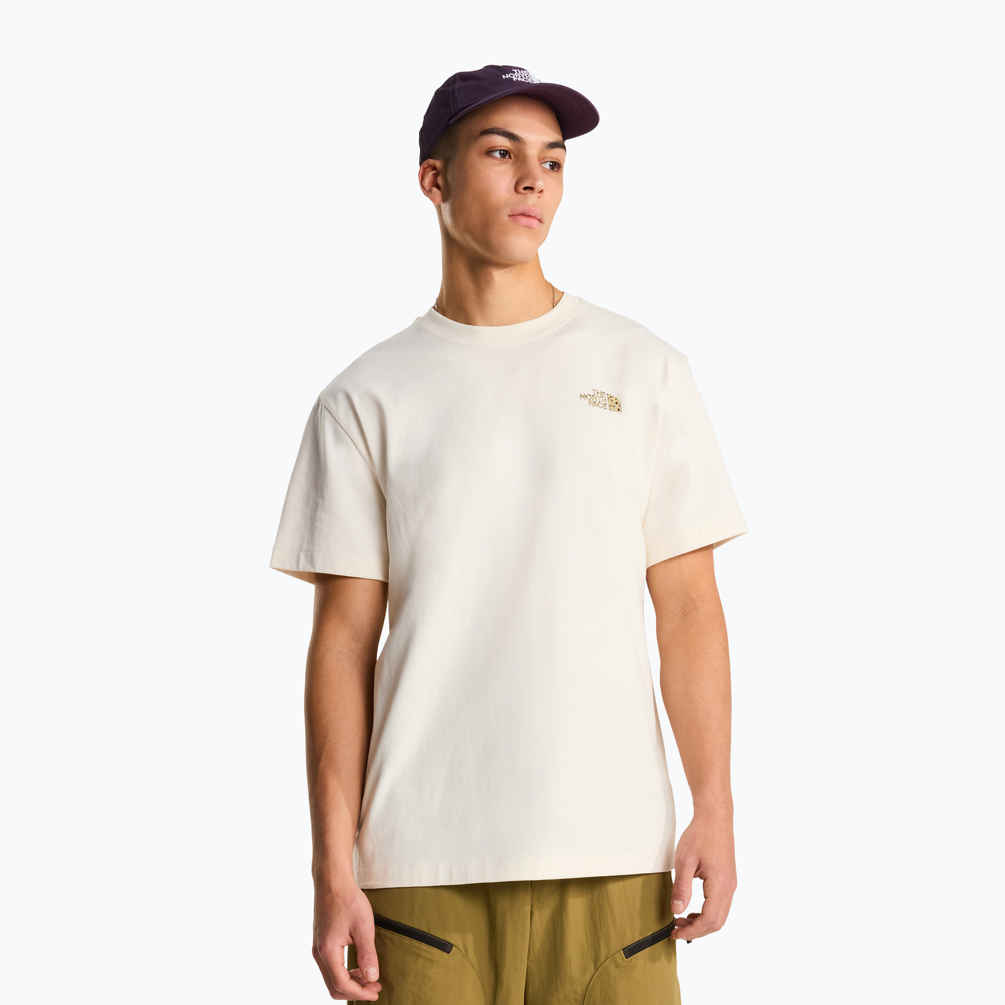 Мъжка тениска The North Face Snack Relaxed white dune