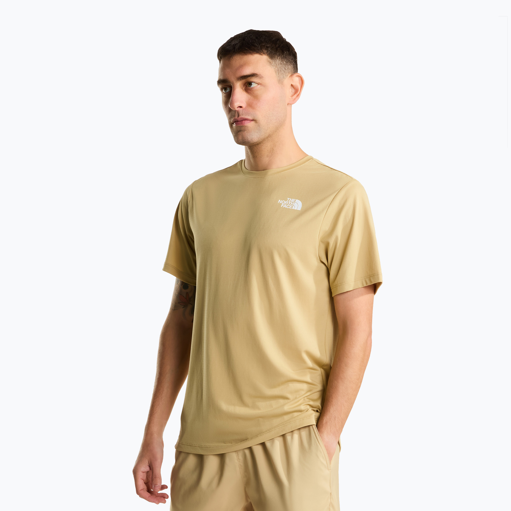 Koszulka męska The North Face 24/7 khaki stone 