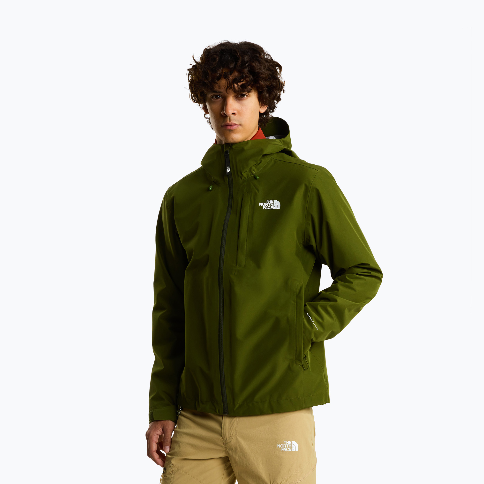 Kurtka przeciwdeszczowa męska The North Face Dryzzle FutureLight 2 woodland green 