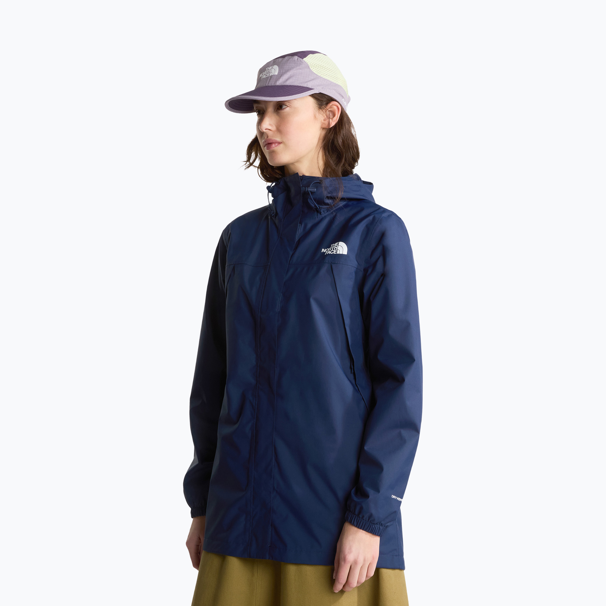 Płaszcz przeciwdeszczowy damski The North Face Antora Rain Parka summit navy