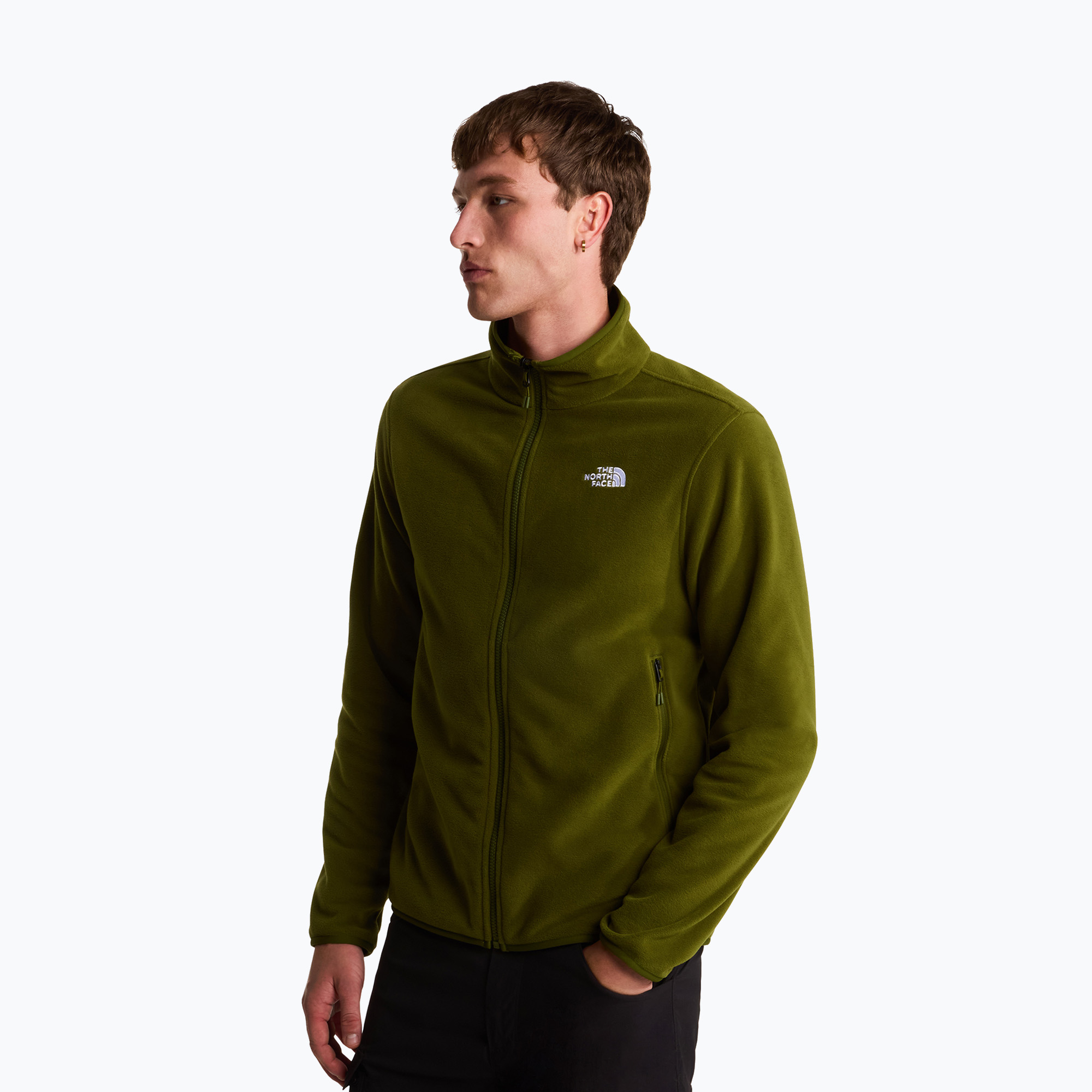 Bluza męska The North Face Glacier Fleece woodland green 