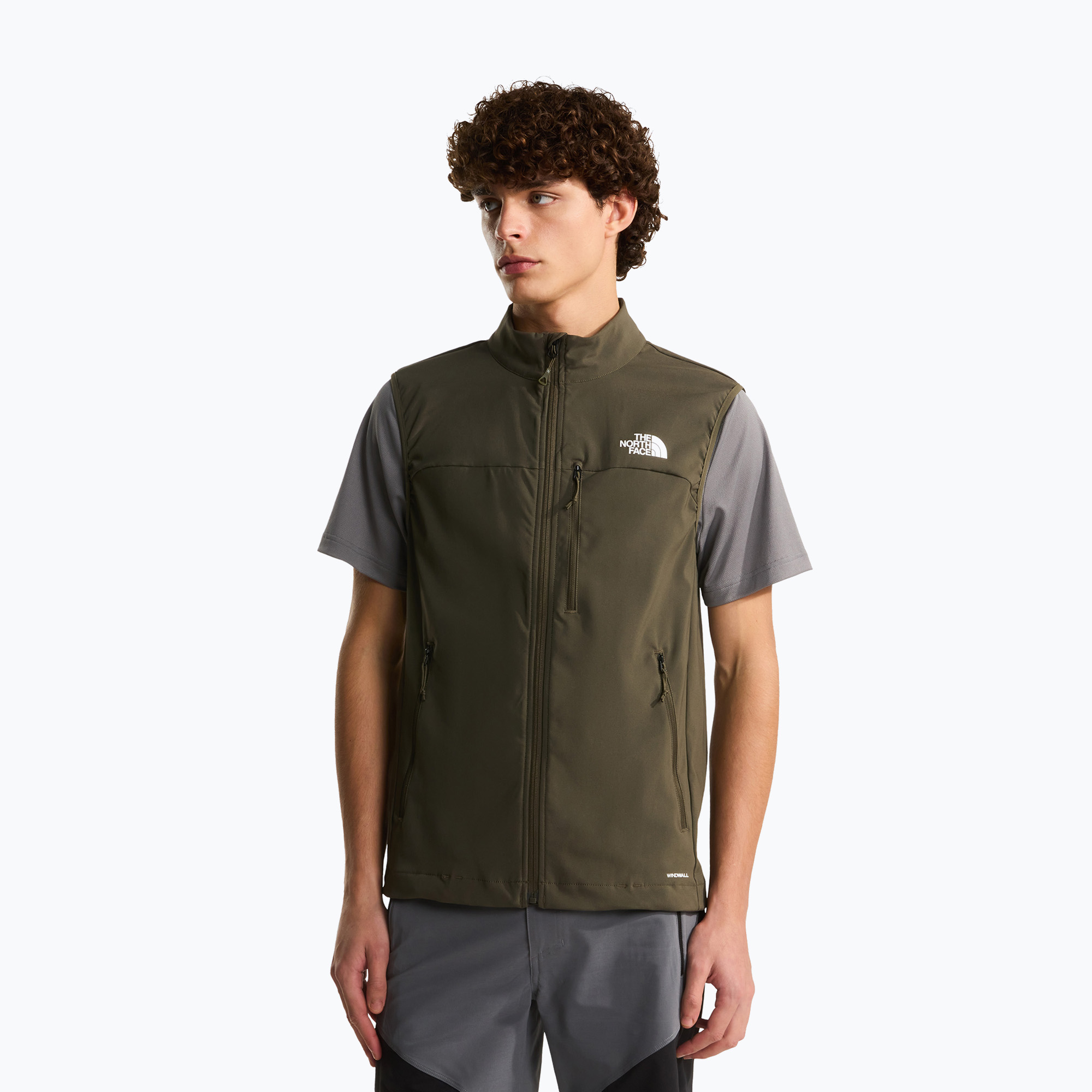 Bezrękawnik męski The North Face Nimble Vest 2 new taupe green