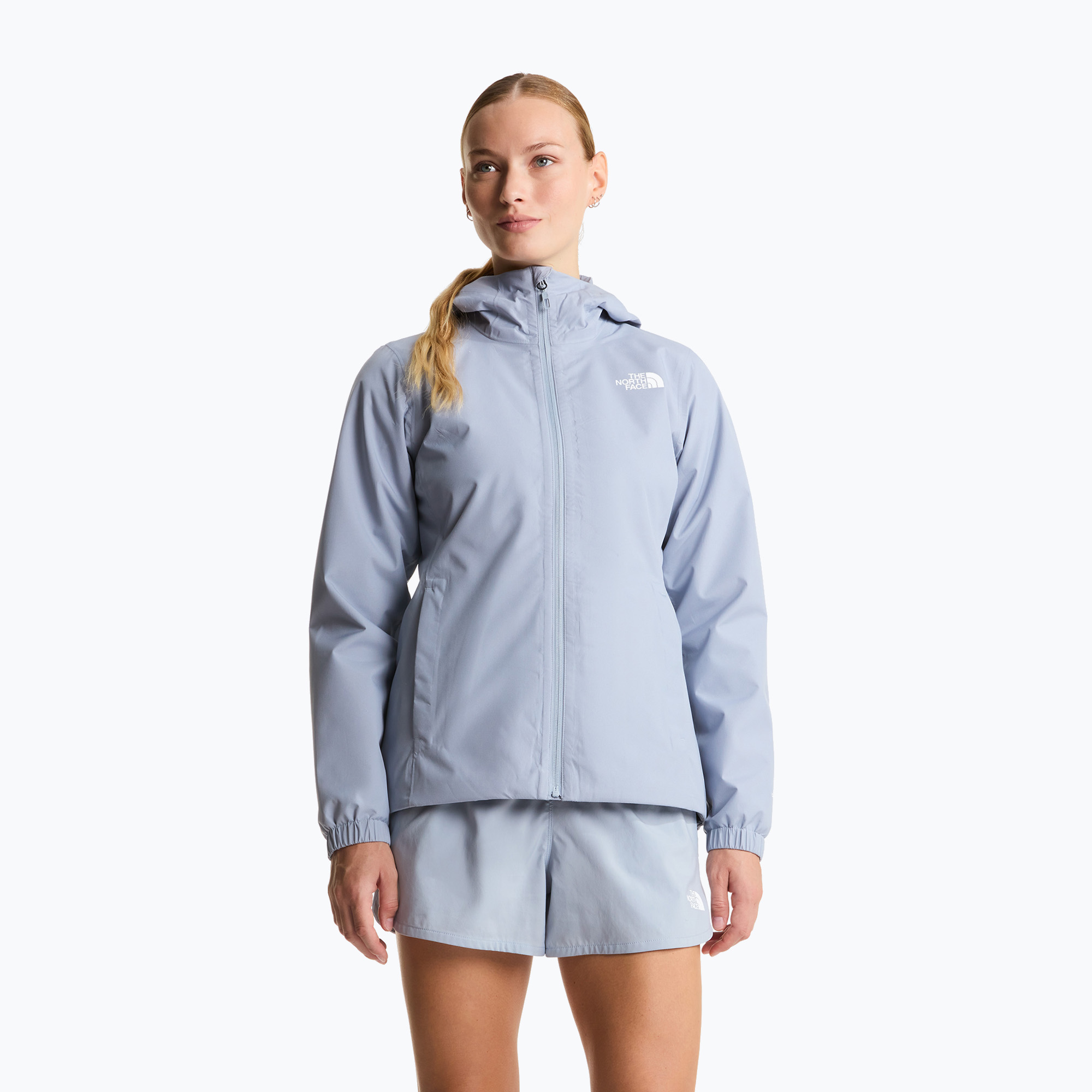 Kurtka softshell damska The North Face Quest Mono frost grey 