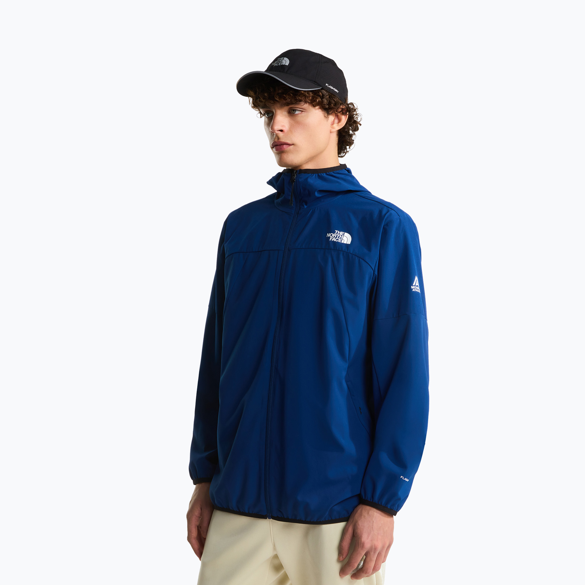 Kurtka softshell męska The North Face Mountain Athletics Ushba Hooded estate blue 