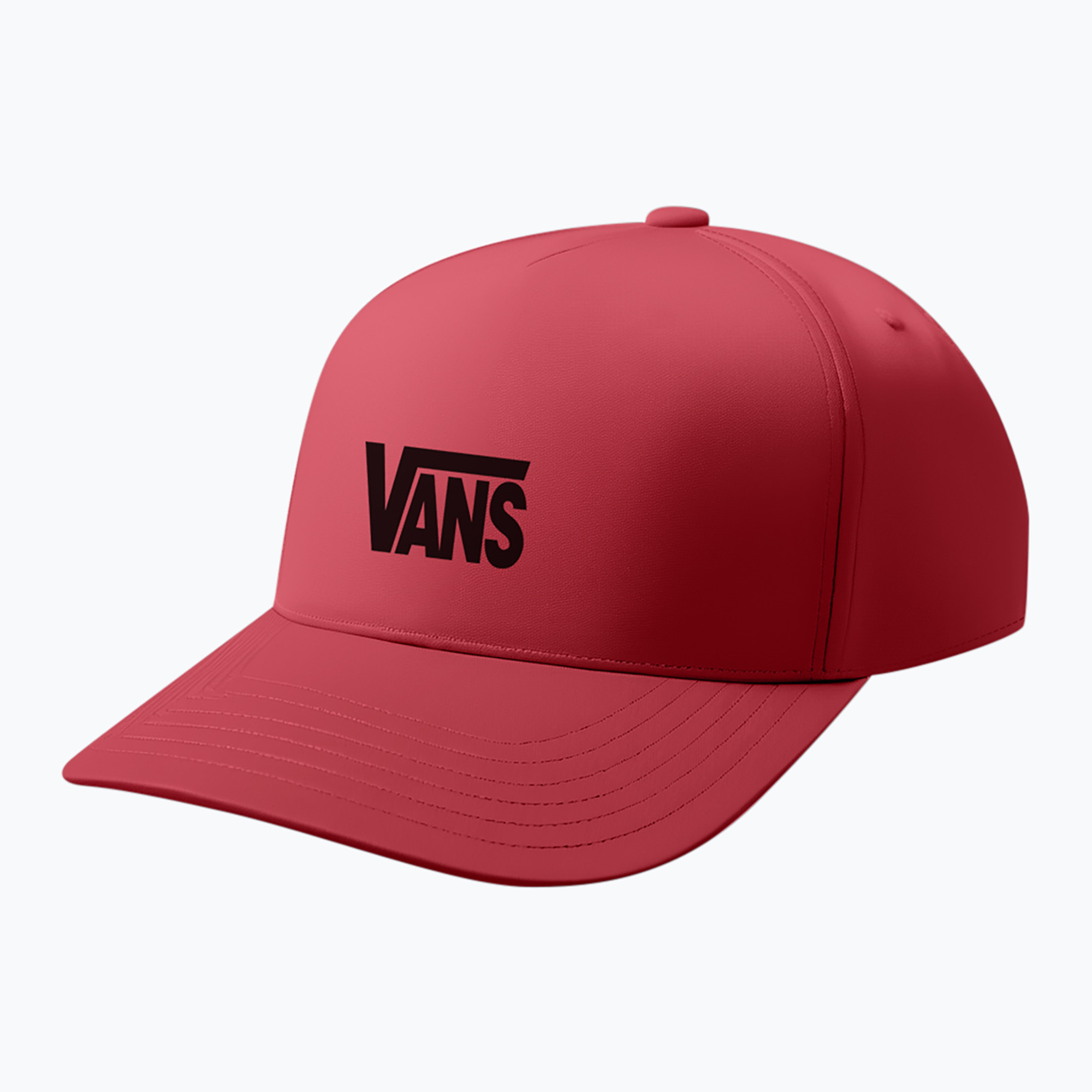 Șapcă pentru bărbați Vans Stretch Logo Snapback crimson haze