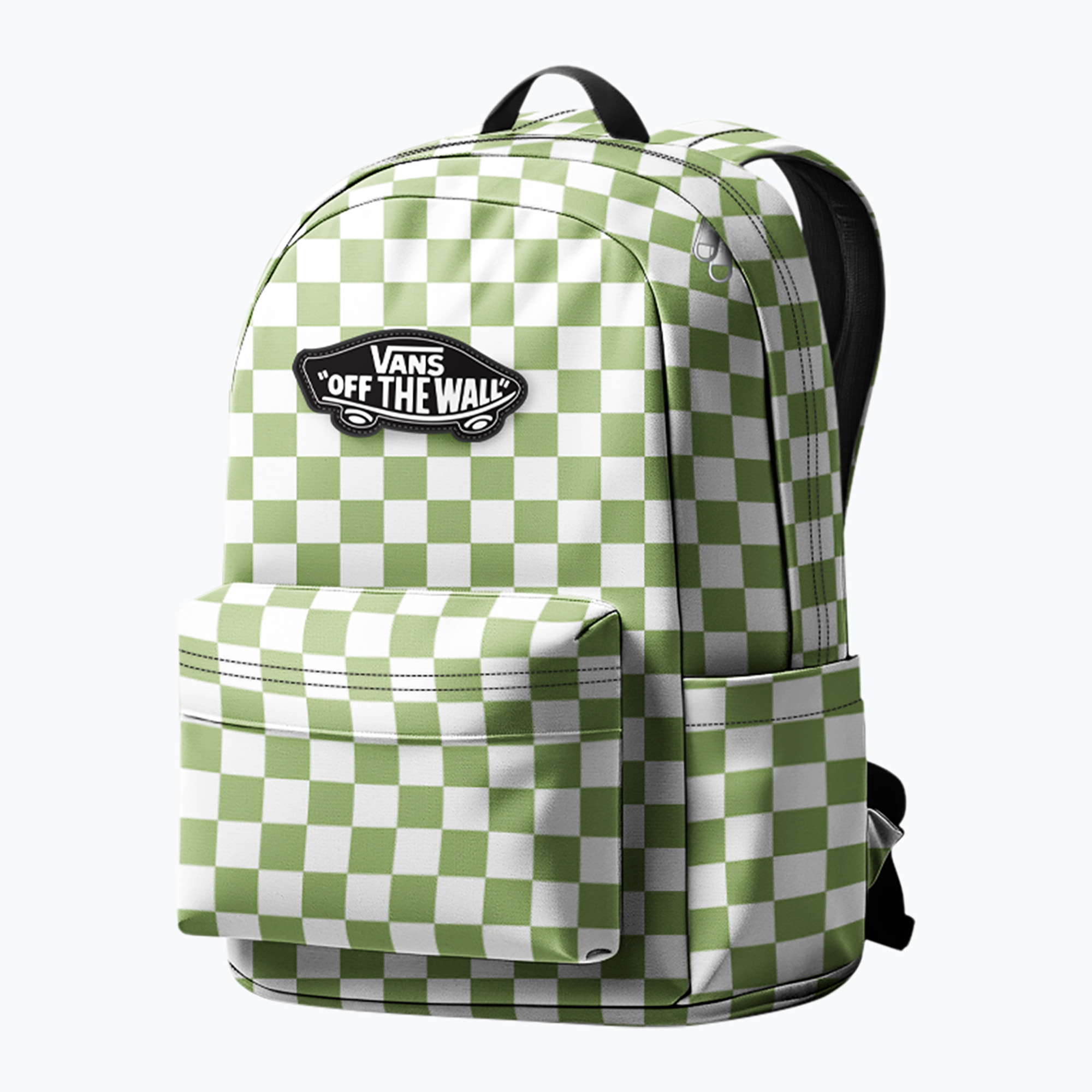 Детска градска раница Vans Old Skool Grom Check 18 l checkerboard lime burst