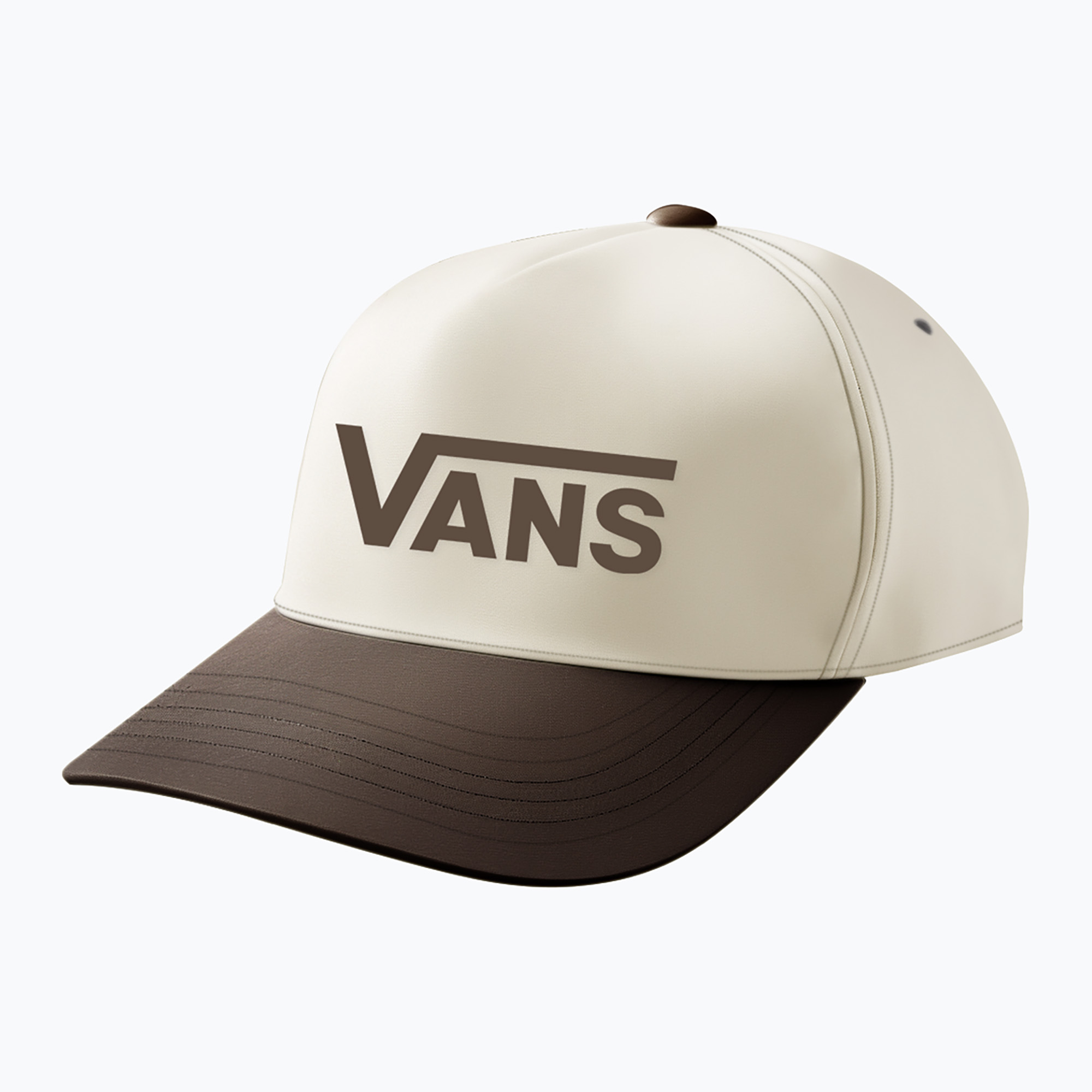 Czapka z daszkiem Vans Drop V Logo Snapback vintage cocoa