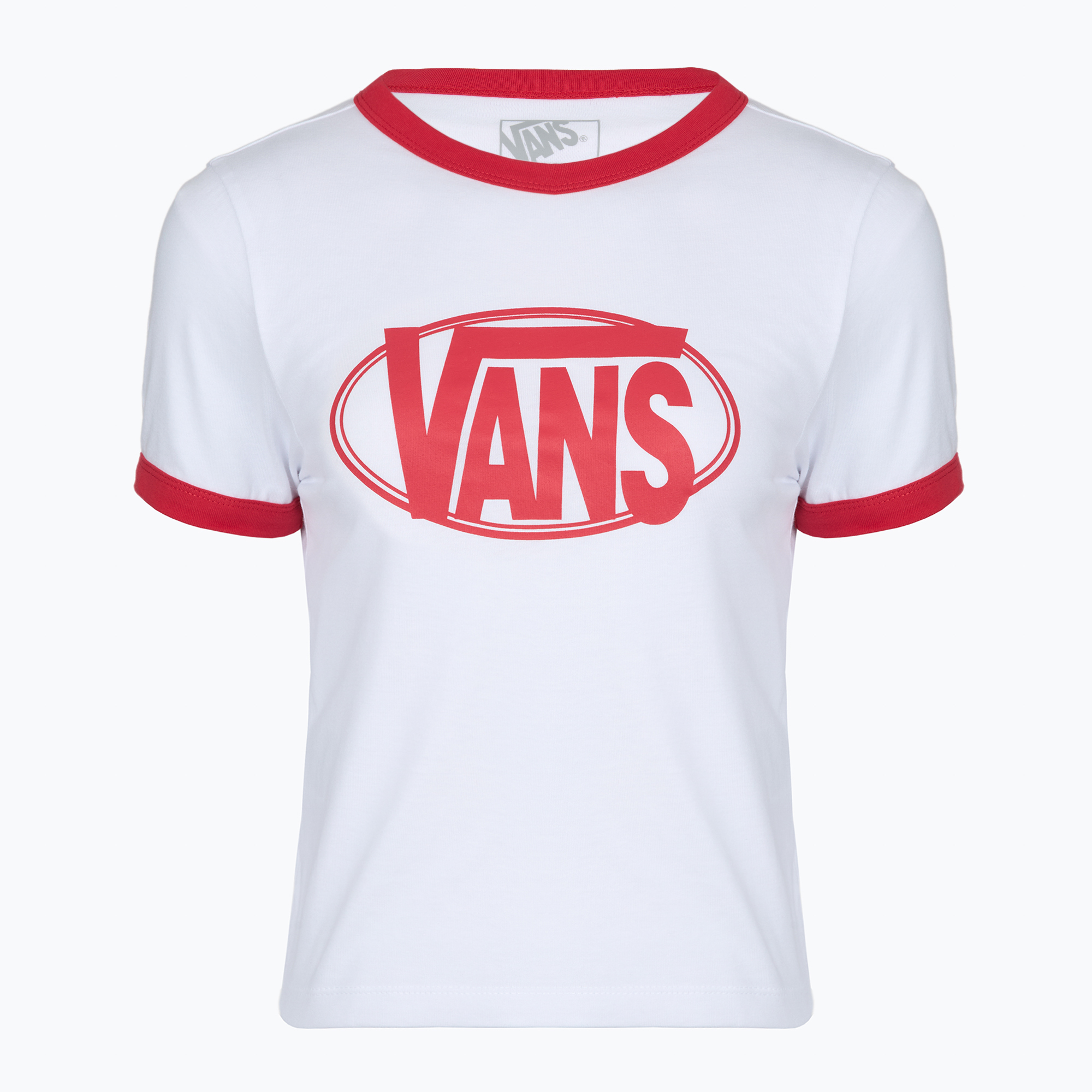 Дамска тениска Vans Center Chest Ringer Tee white