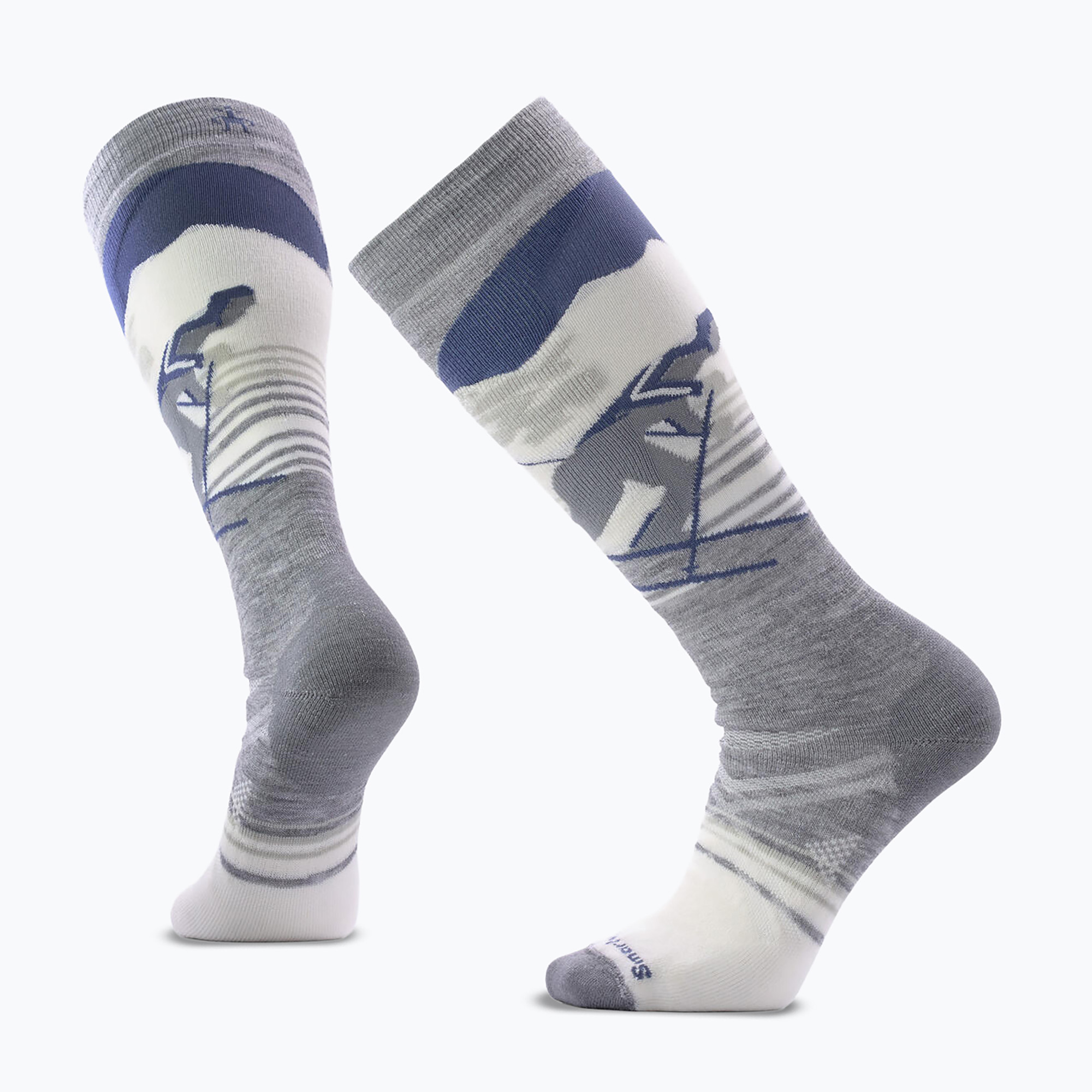 Șosete de schi Smartwool Ski Full Cushion Chute the Moon OTC light gray