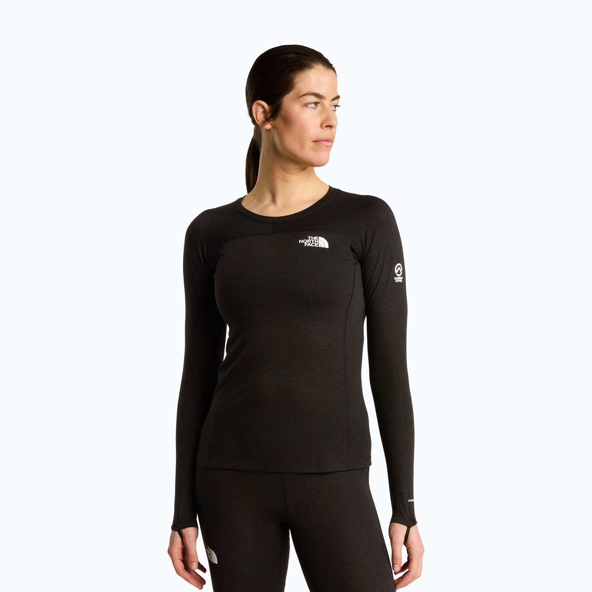 Дамски термоактивен суитшърт The North Face Summit Pro Baselayer Crew tnf black