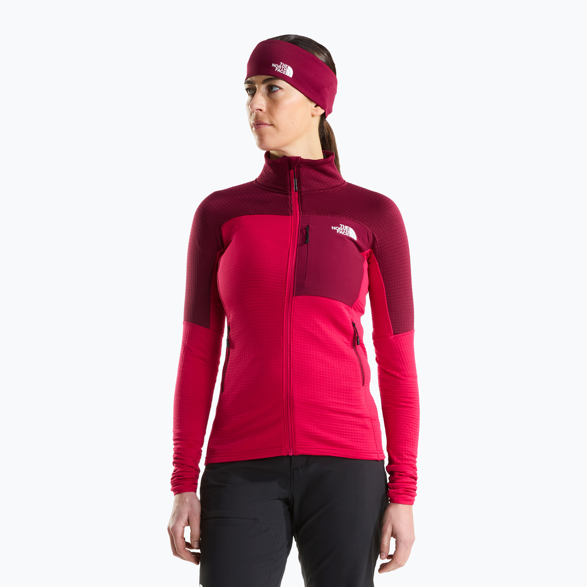 Дамско яке The North Face Polartec Stormgap lali guran/burgundy cru