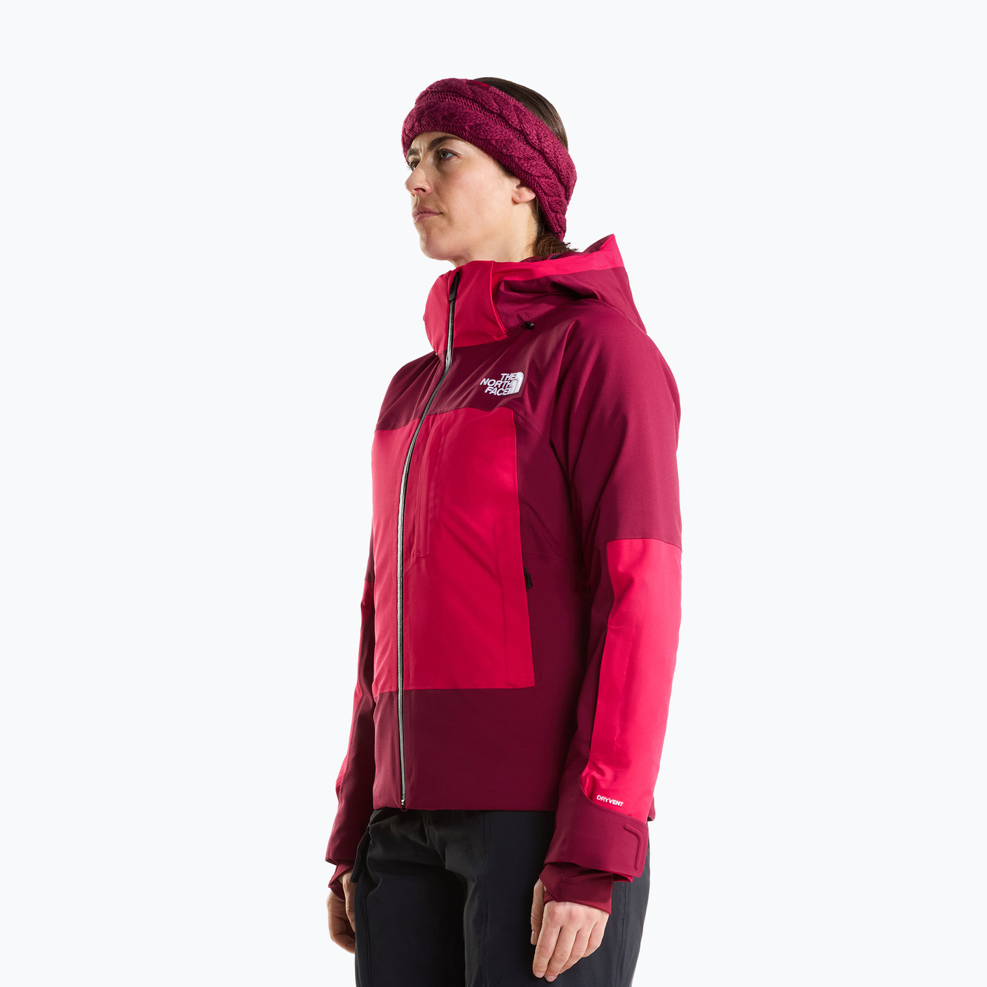 Дамско скиорско яке The North Face Lenado lali guran/burgundy cru