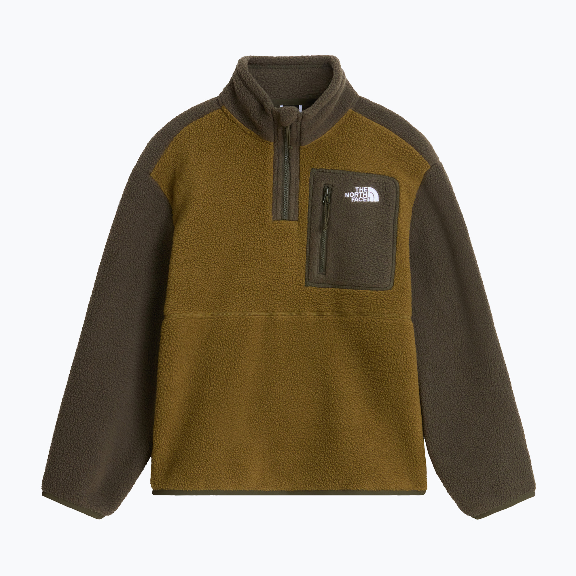 Bluza polarowa dziecięca The North Face Yumiori 1/4 Zip caraway seed/ne