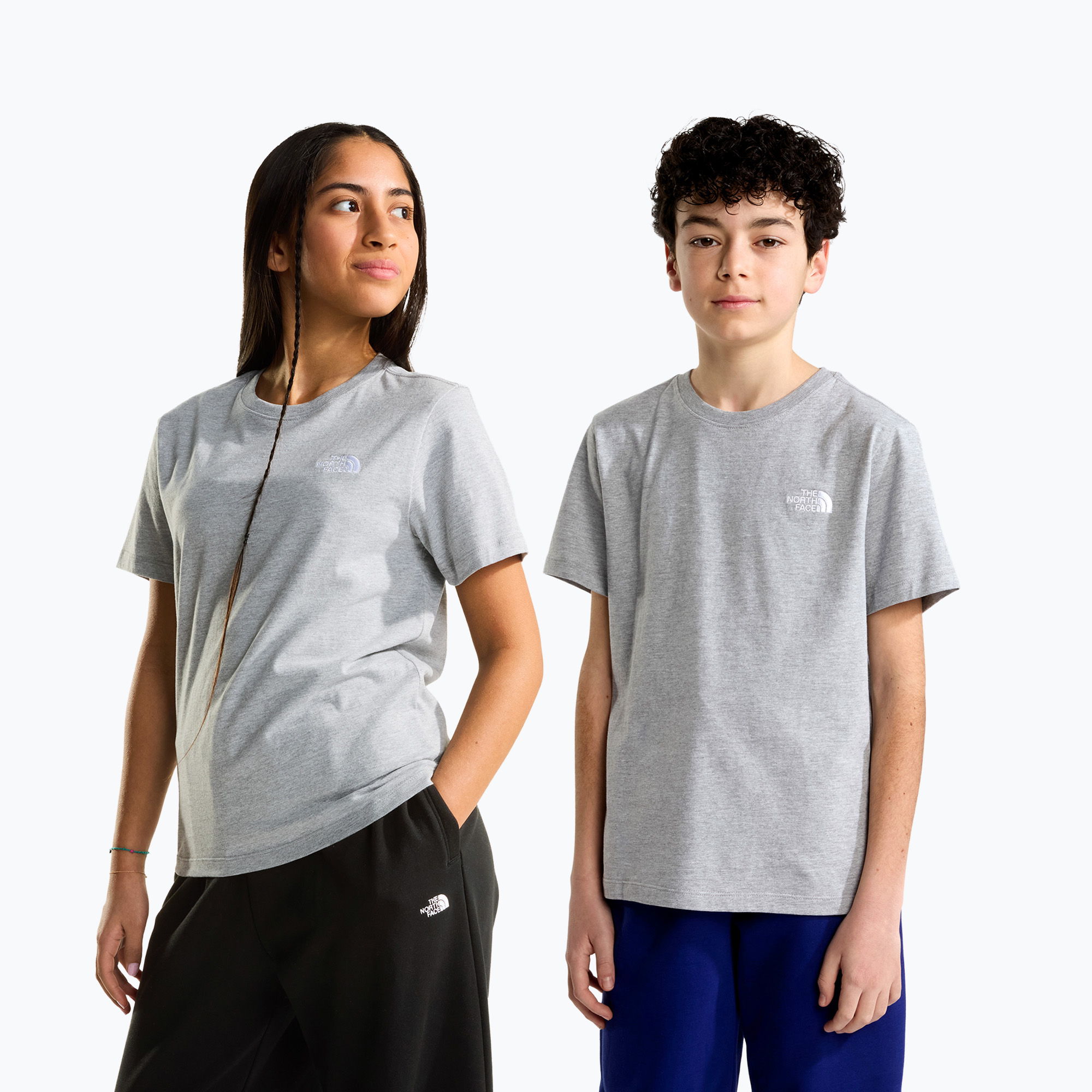 Детска тениска The North Face Evolution Simple Dome SS Tee tnf pale grey h