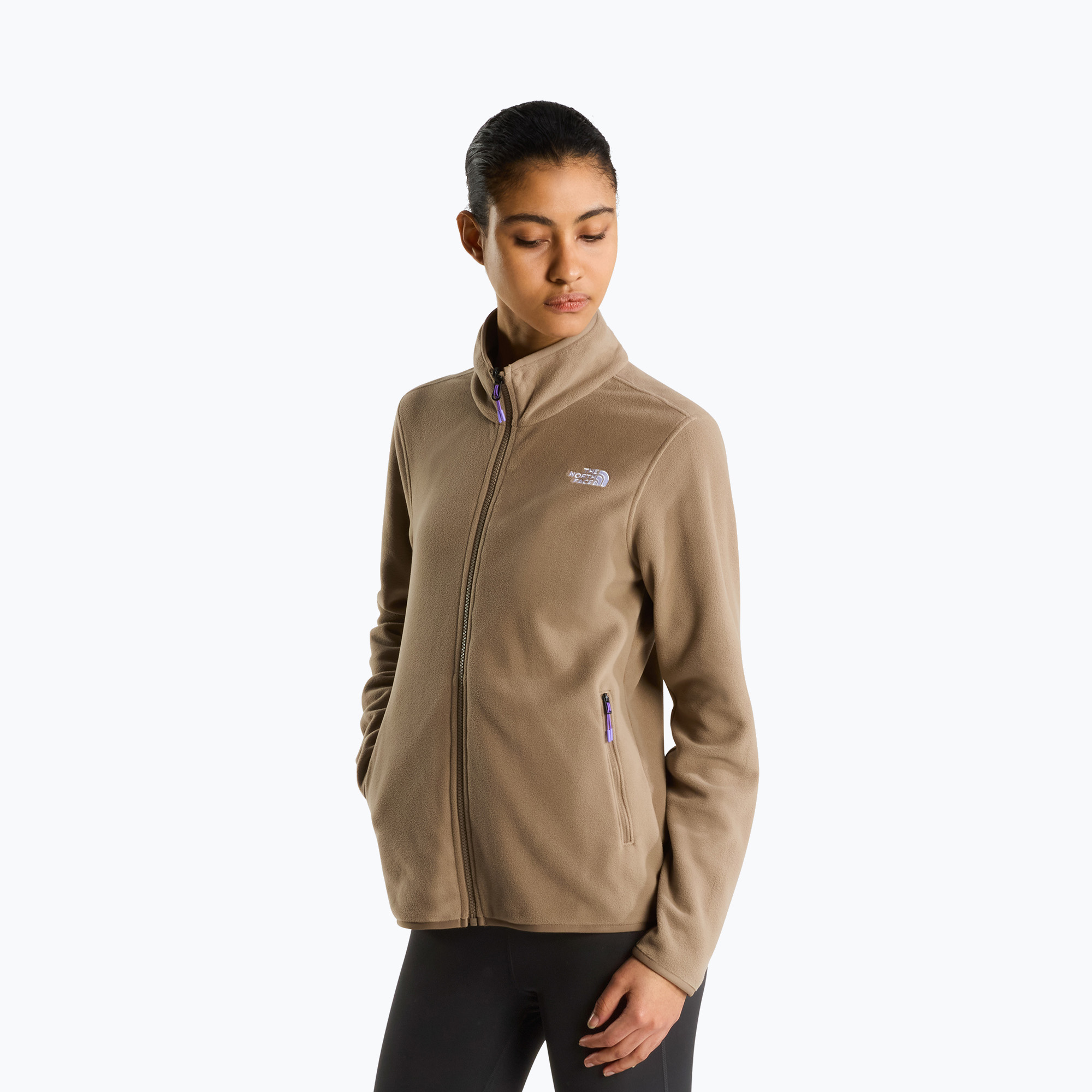 Мъжки поларен суитшърт The North Face Glacier Fleece garnet