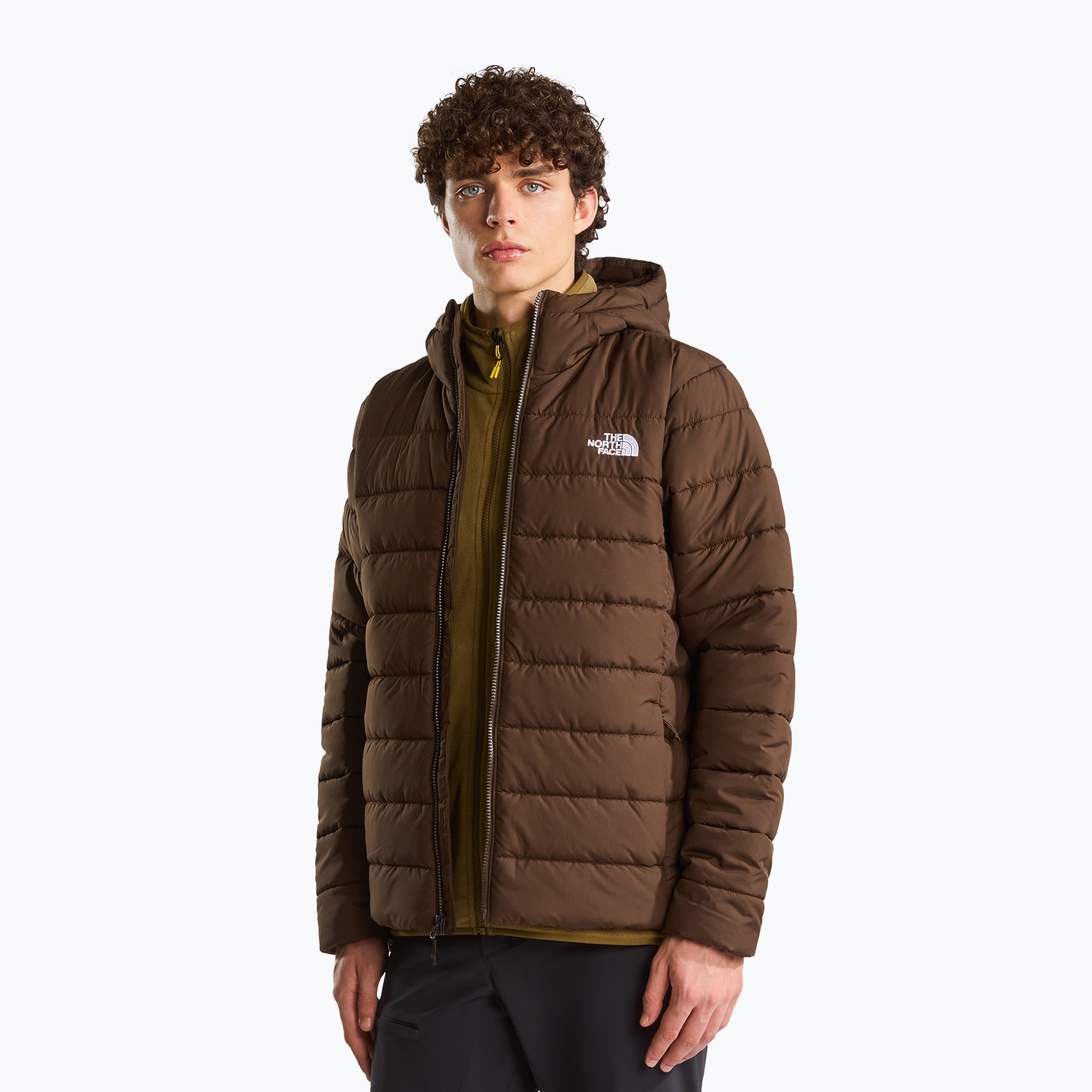 Pánska zateplená bunda The North Face Aconcalgia Hooded dark chestnut