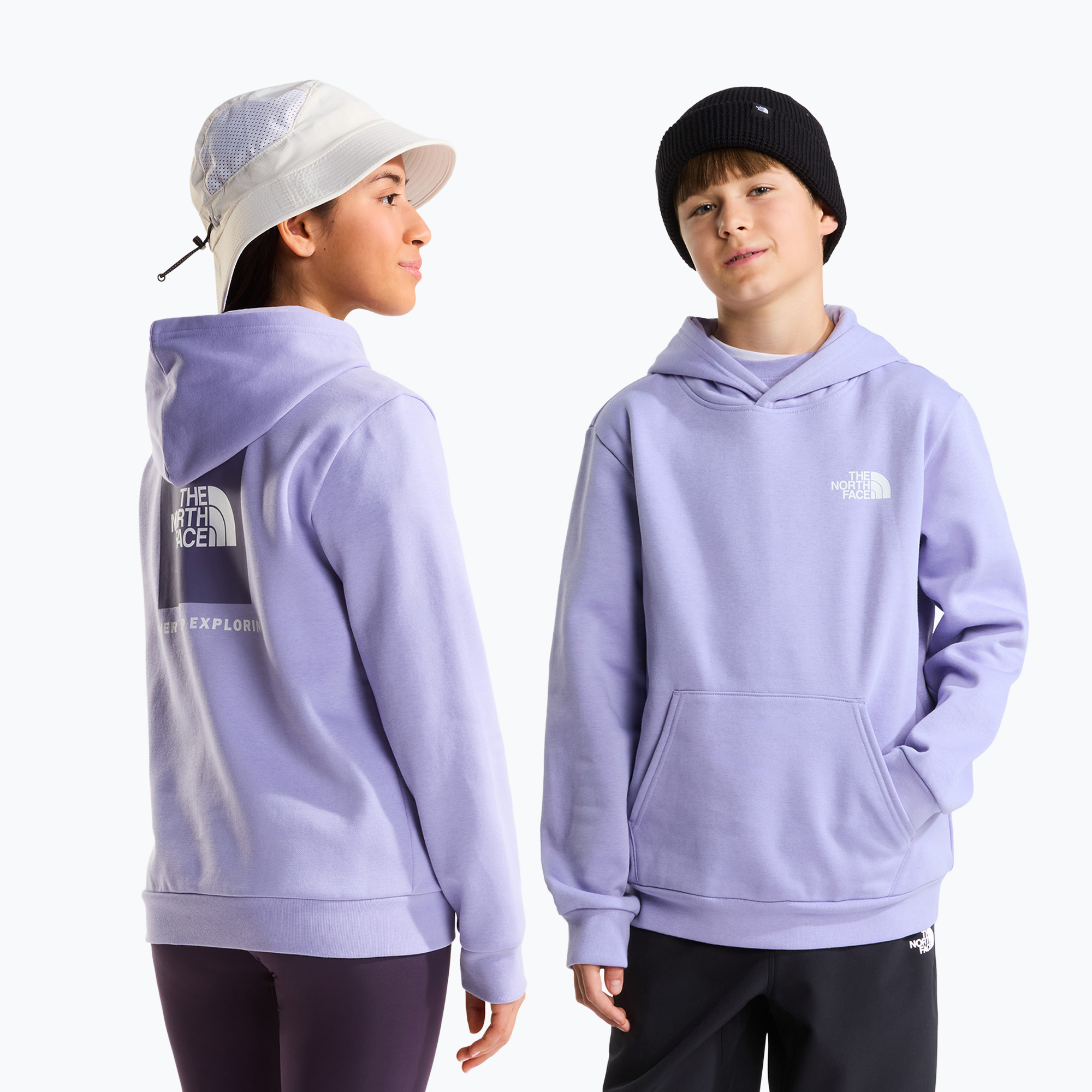 Bluză pentru copii The North Face Evolution Box NSE Pullover Hoodies pale plum