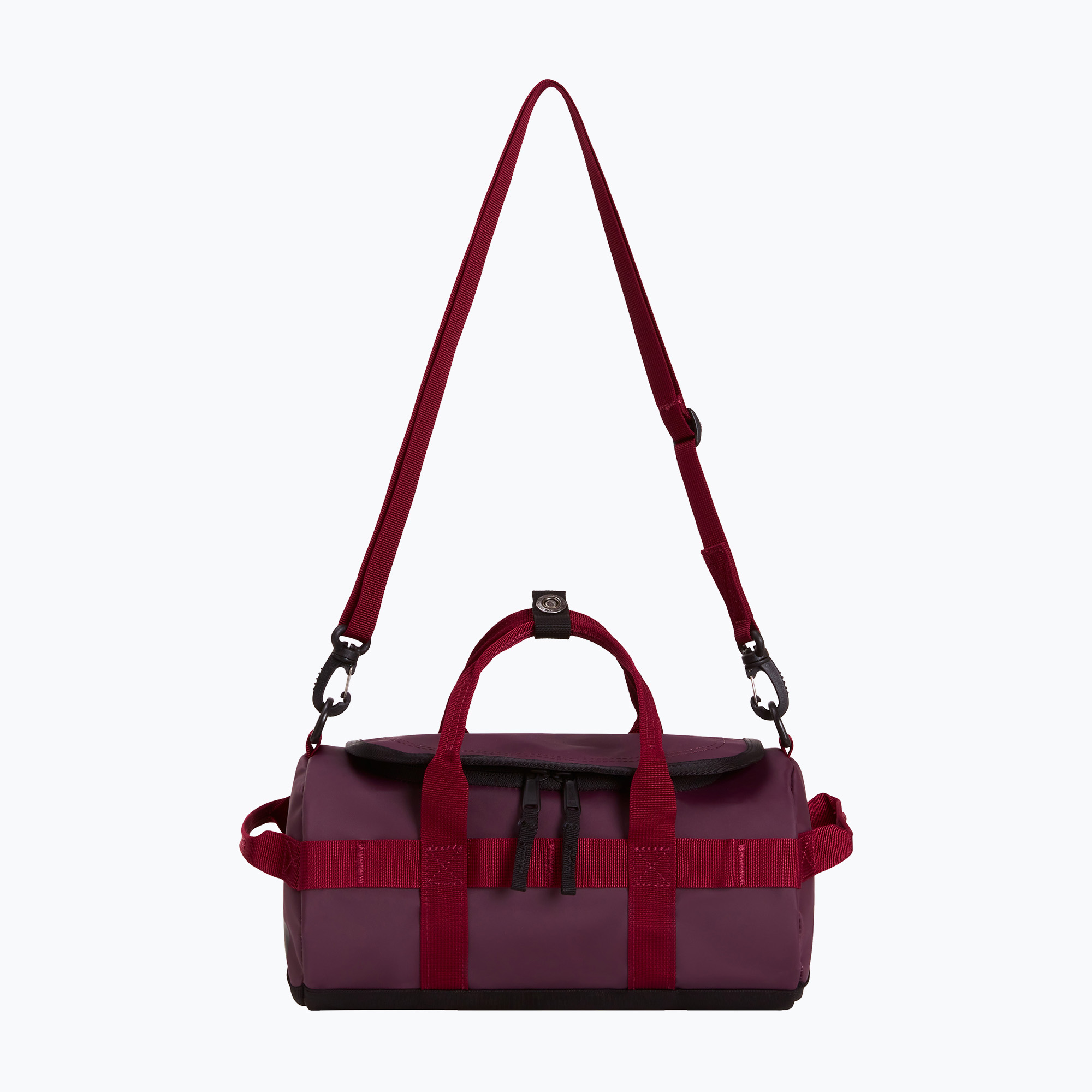 Пътна чанта The North Face Base Camp Duffel Shoulder 5 l deep burgundy/tnf black