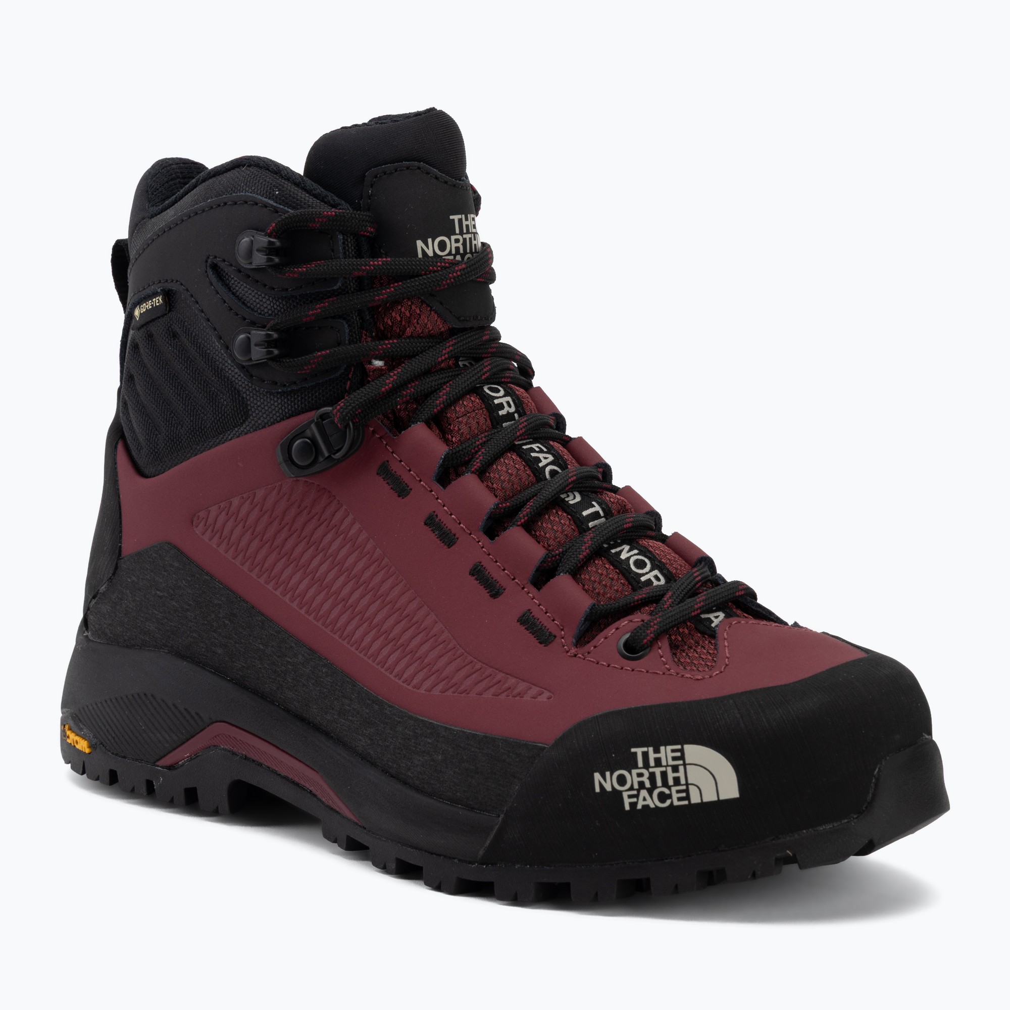 Încălțăminte de abordare pentru femei The North Face Verto Alpine Mid GTX burgundy crush/tnf black