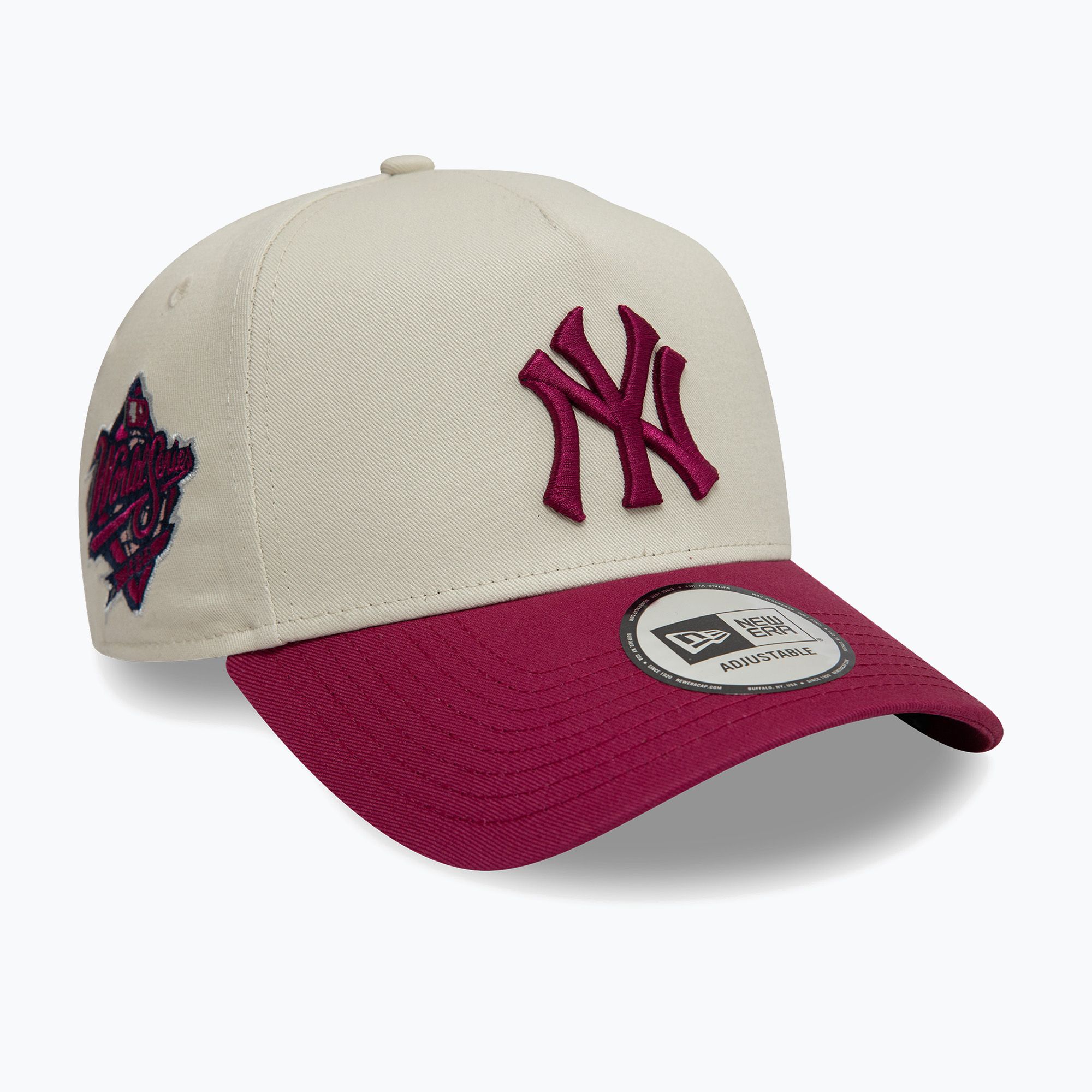 Czapka z daszkiem New Era WS Patch Eframe New York Yankees light beige 