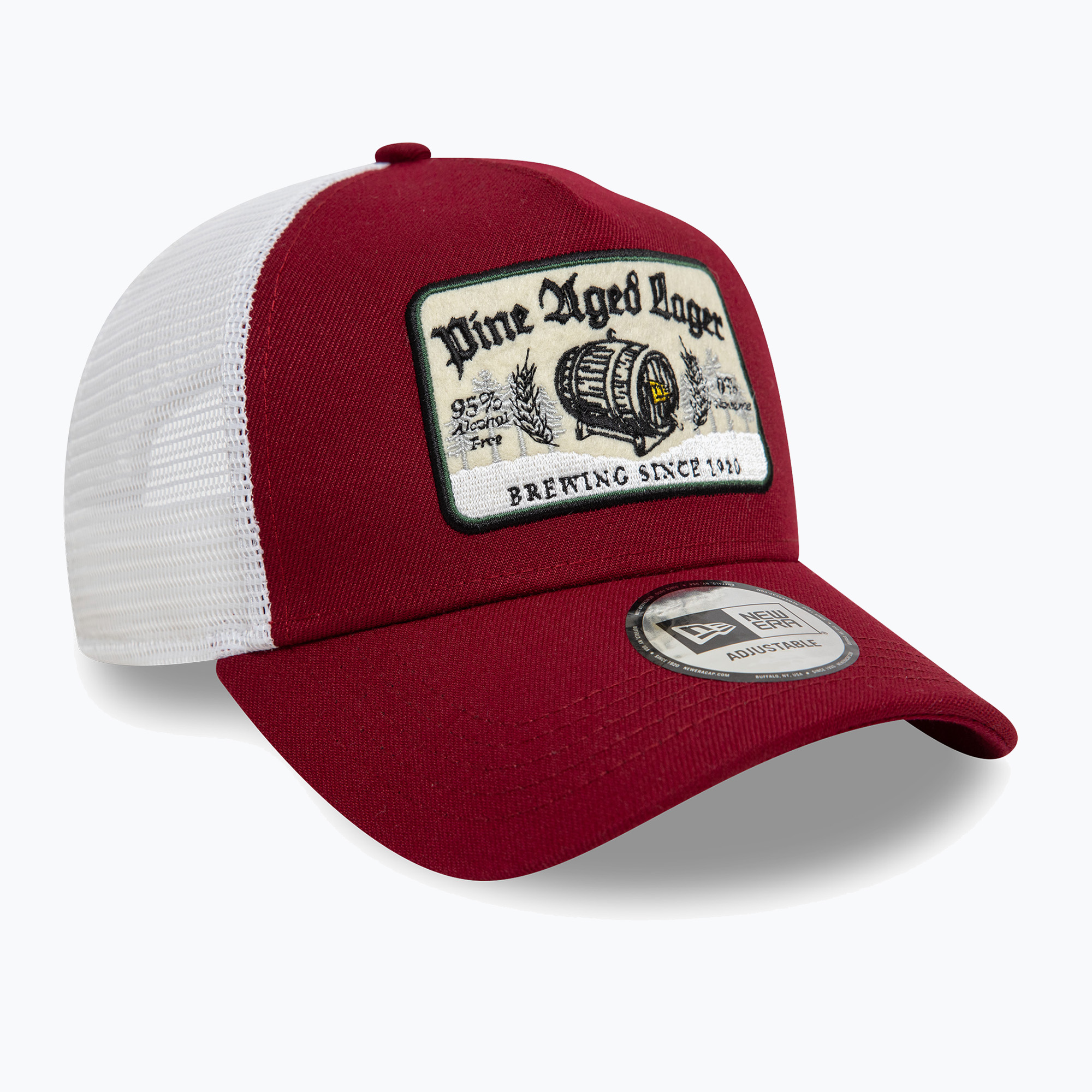 Šiltovka New Era NIE Vintage Trucker dark red (NE Vintage Trucker 60595146)