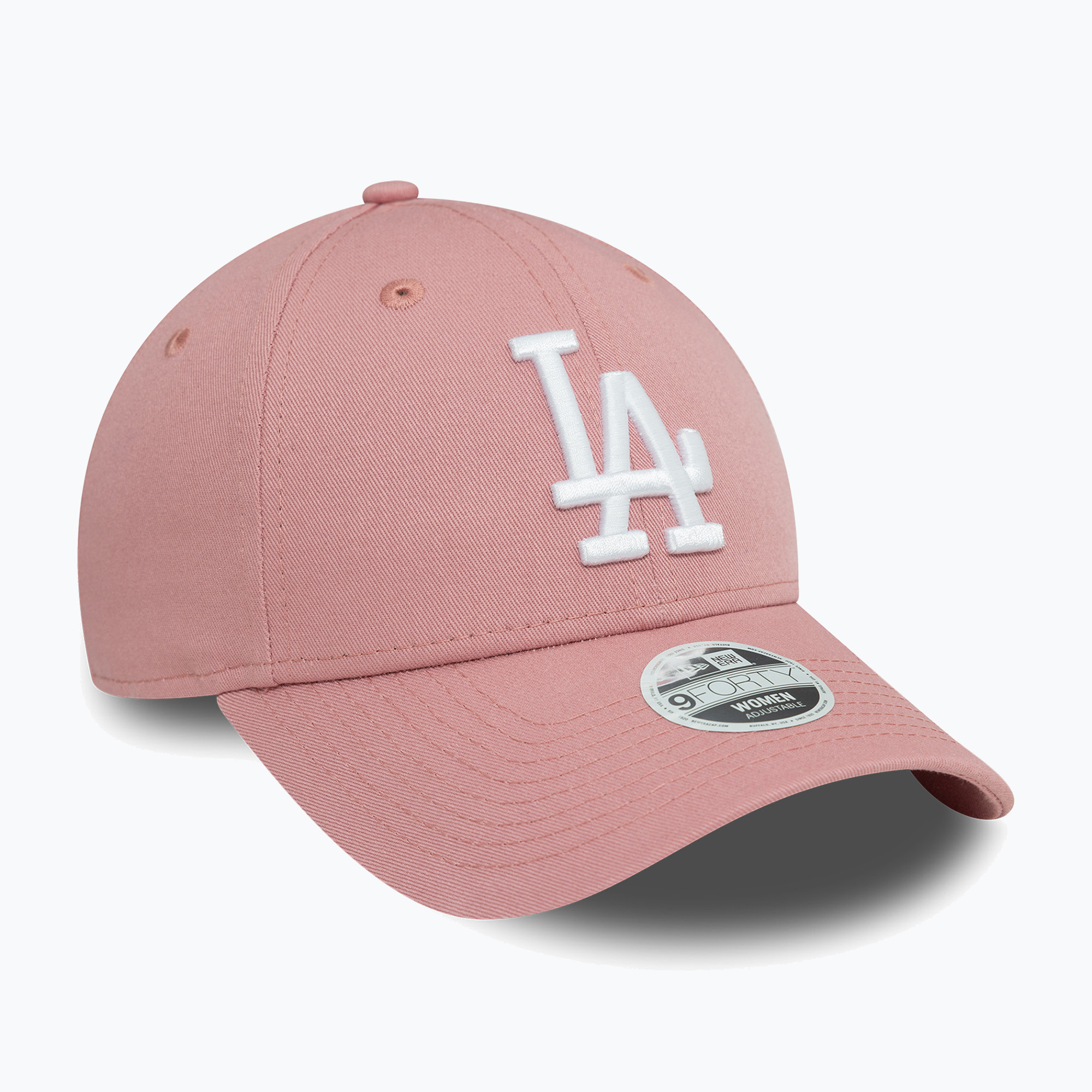 New Era League Essential 9Forty Los Angeles Dodgers тъмнорозова бейзболна шапка