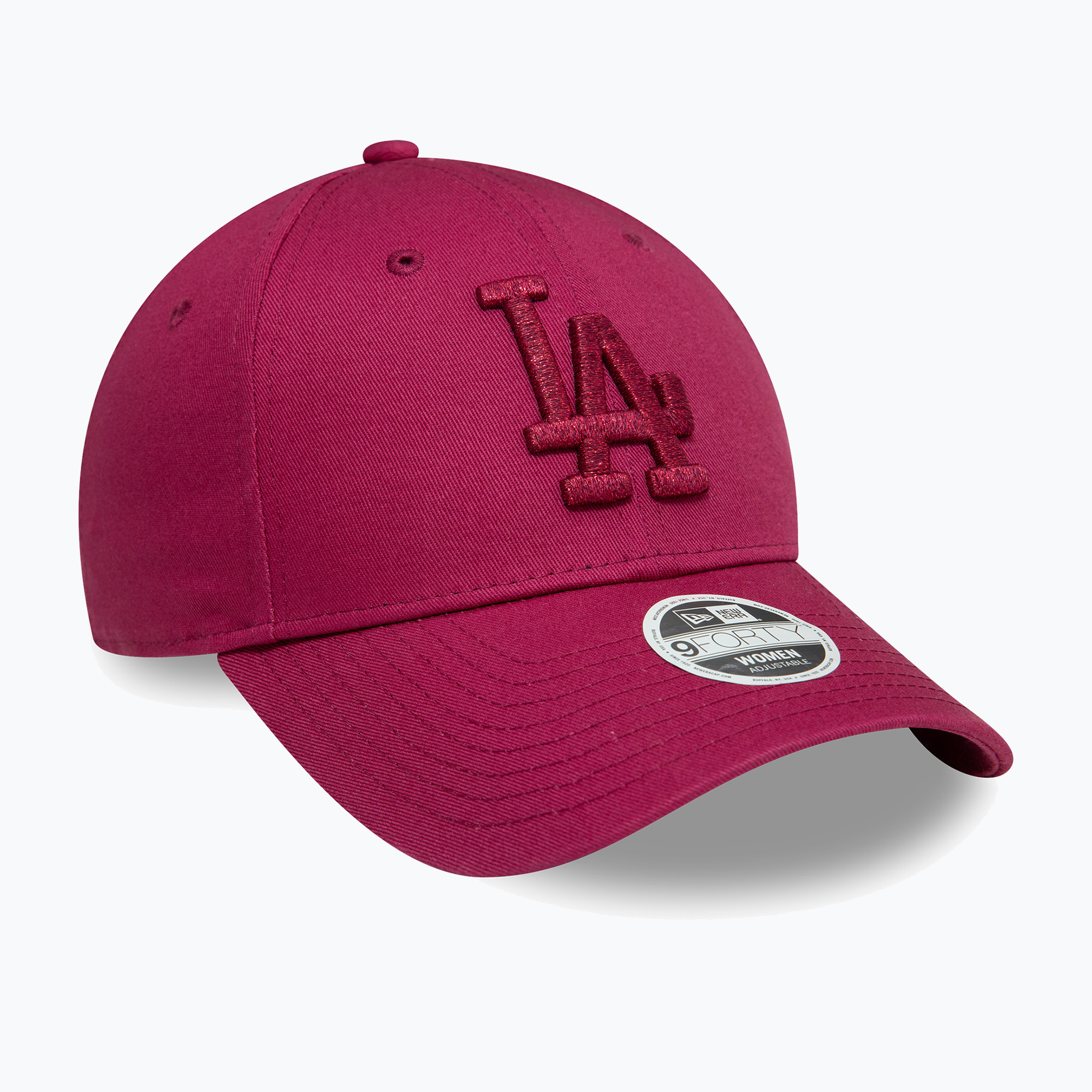 Czapka z daszkiem New Era Metallic Logo 9Forty Los Angeles Dodgers dark red 