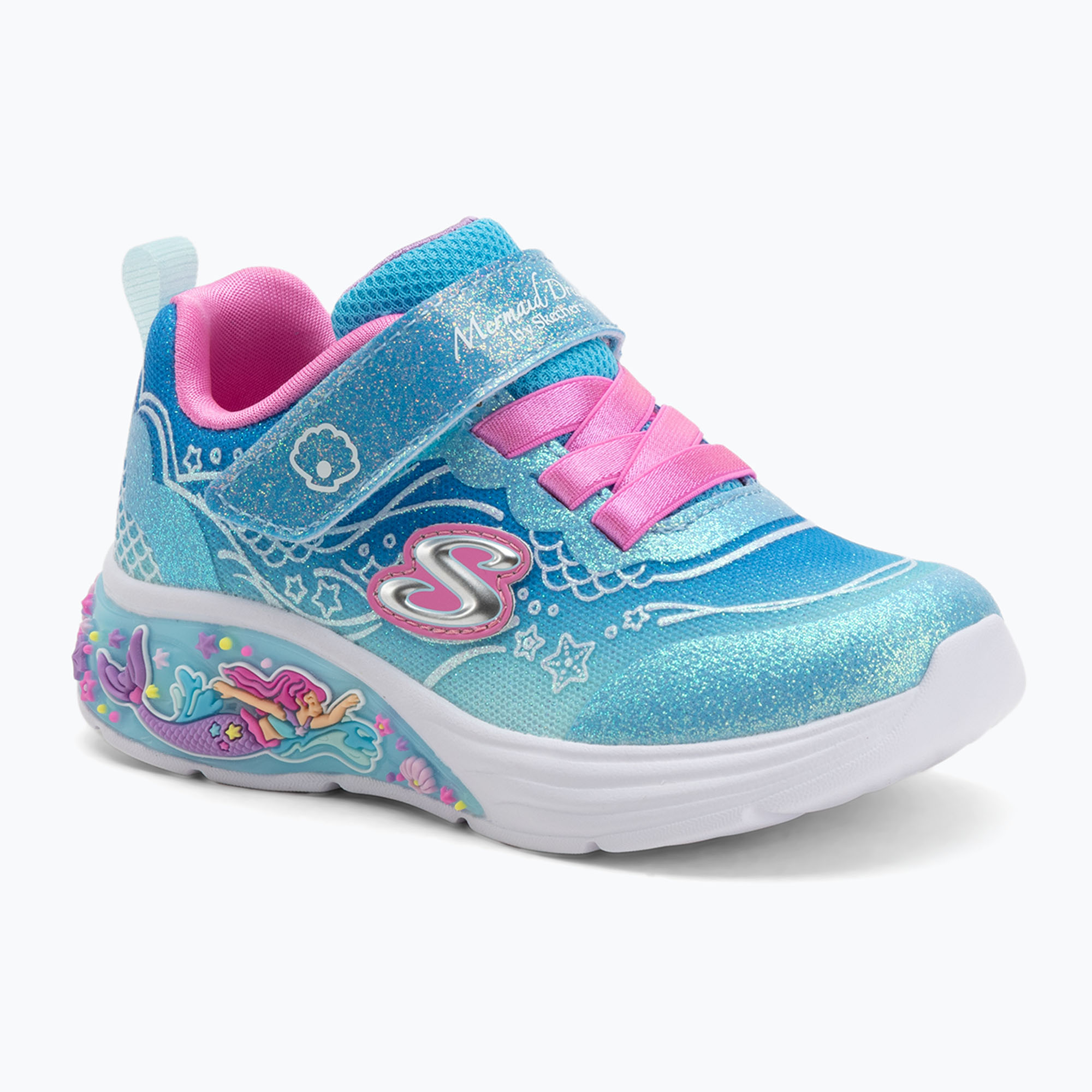 Buty dziecięce Skechers My Dreamers Lil Mermaid blue/multi 