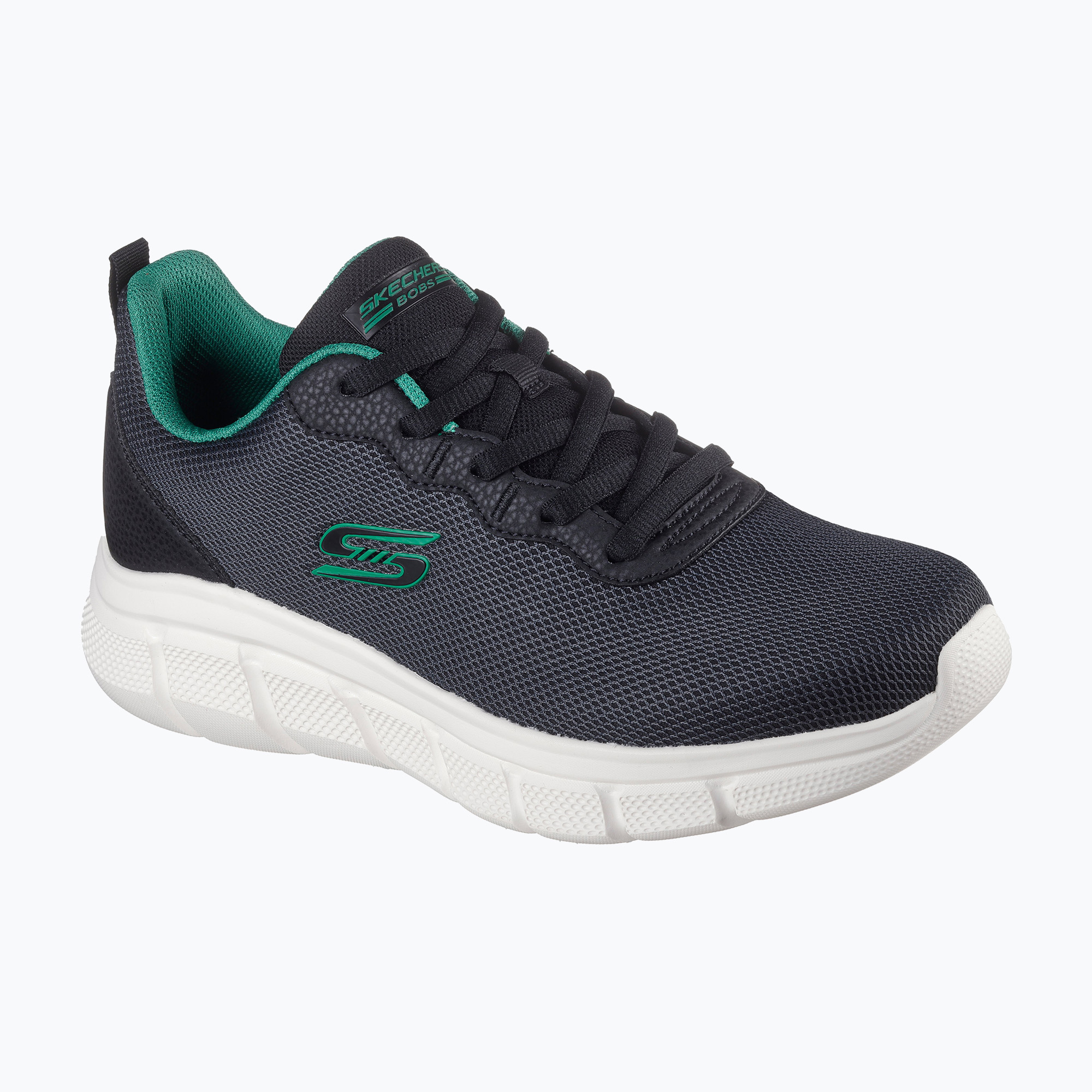 Buty męskie SKECHERS Bobs Sport B Flex Icy Edge black 