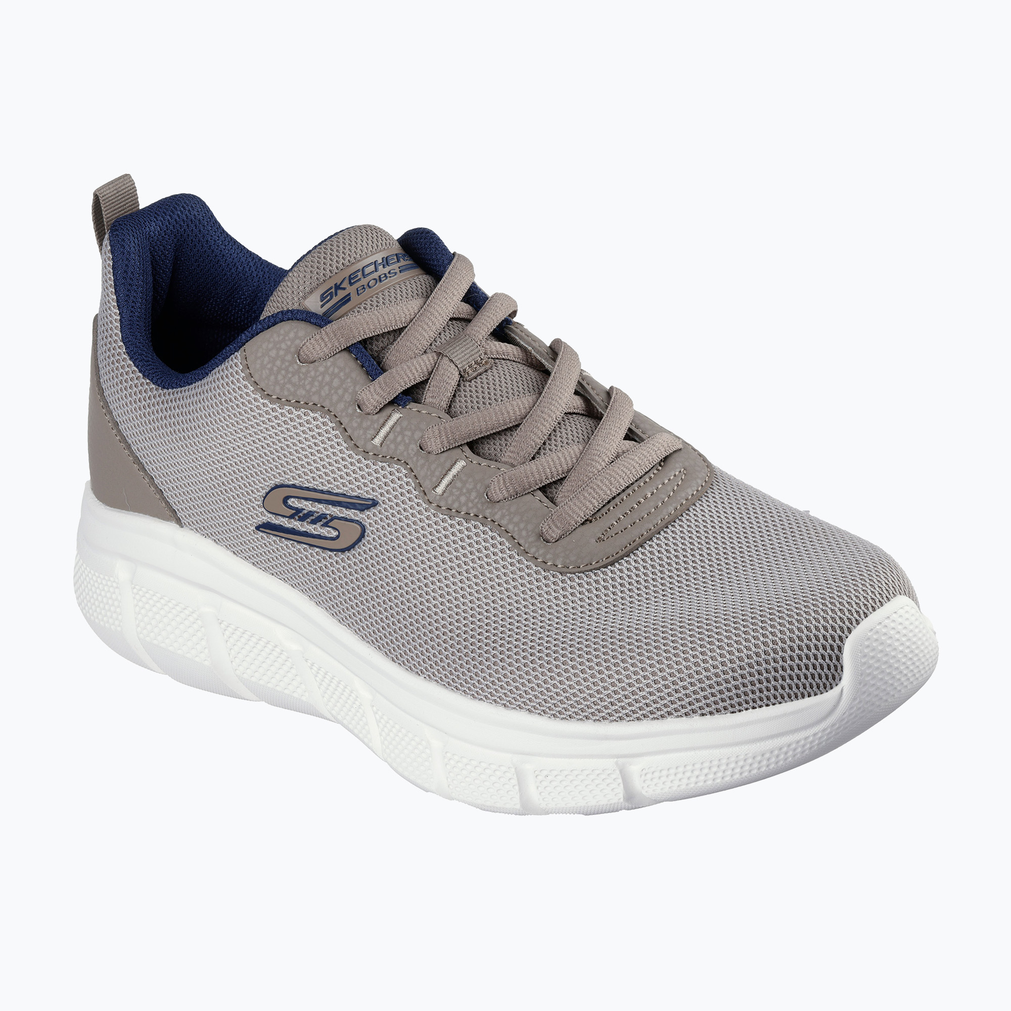 Buty męskie Skechers Bobs Sport B Flex Icy Edge taupe 