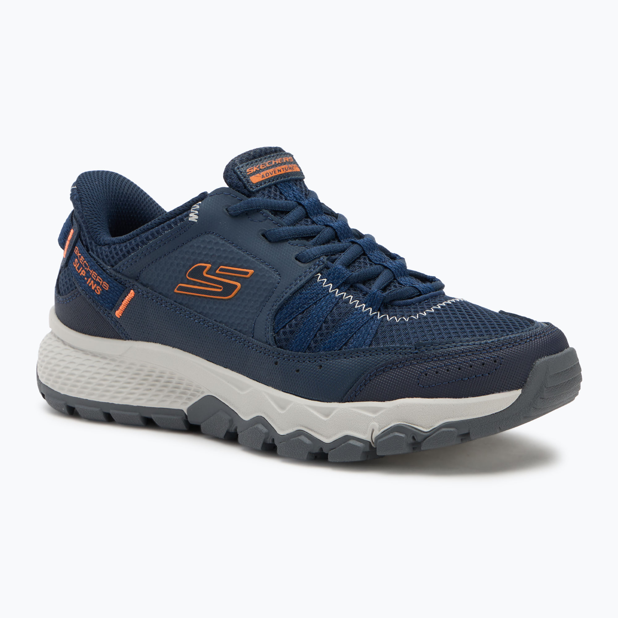 Buty męskie SKECHERS Dynamite At Escapar navy/orange 