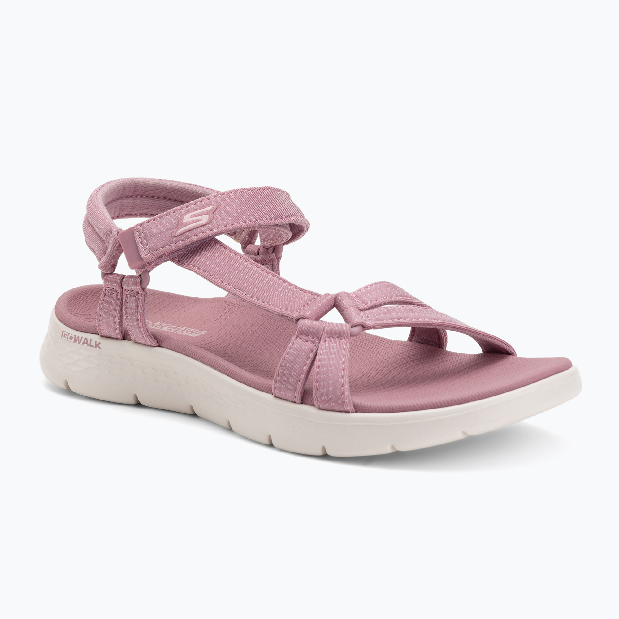 Sandały damskie SKECHERS Go Walk Flex Sandal Sublime mauve 