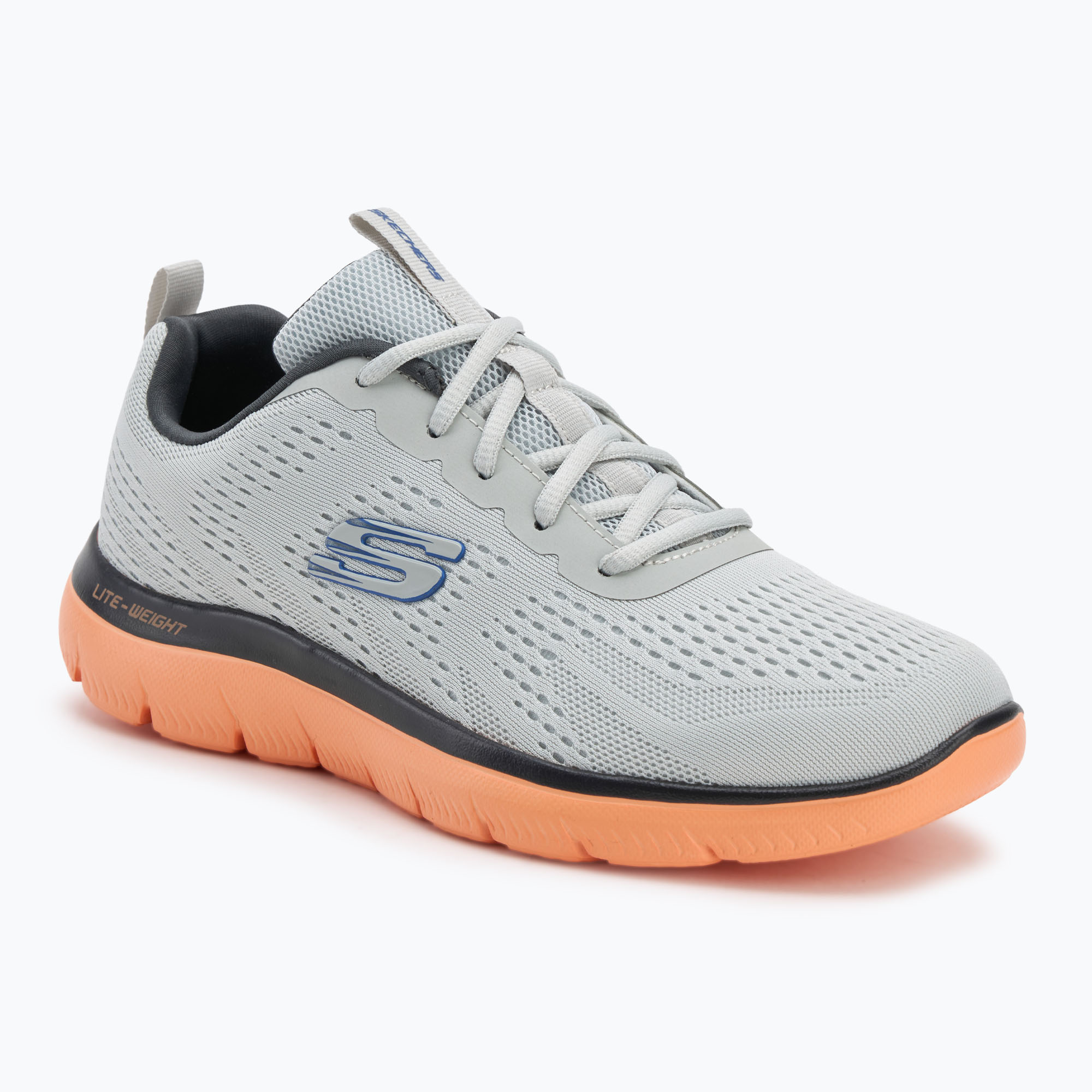 Buty męskie SKECHERS Summits Torre gray/orange 