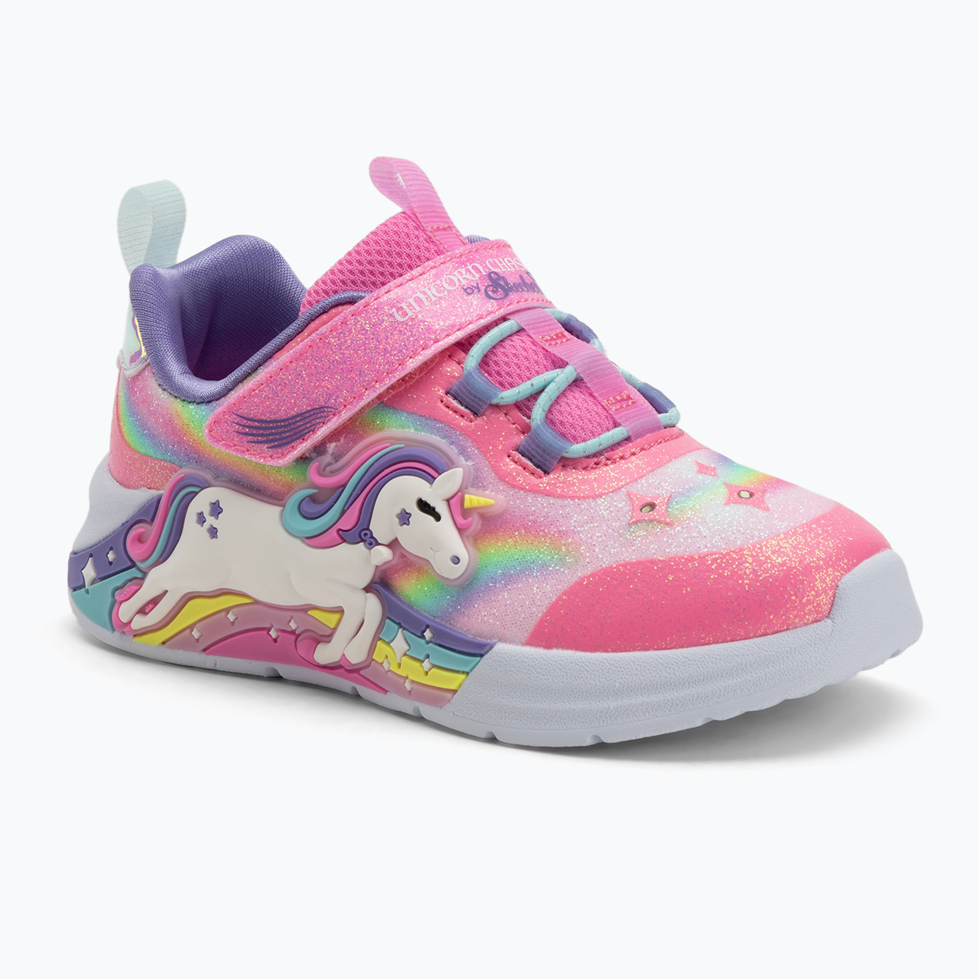 Buty dziecięce Skechers Unicorn Chaser pink/multi 