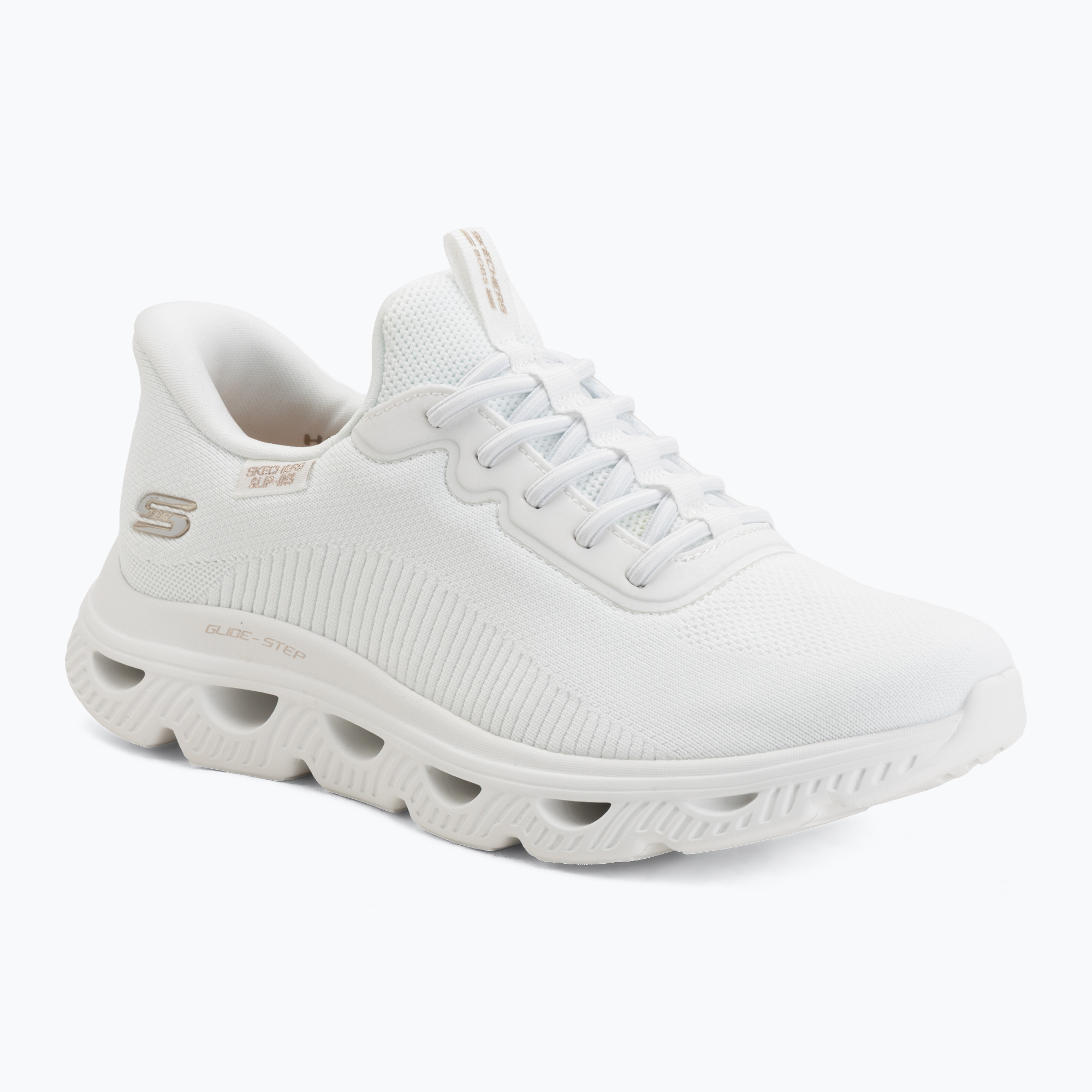 Buty damskie SKECHERS Bobs Arc Waves white